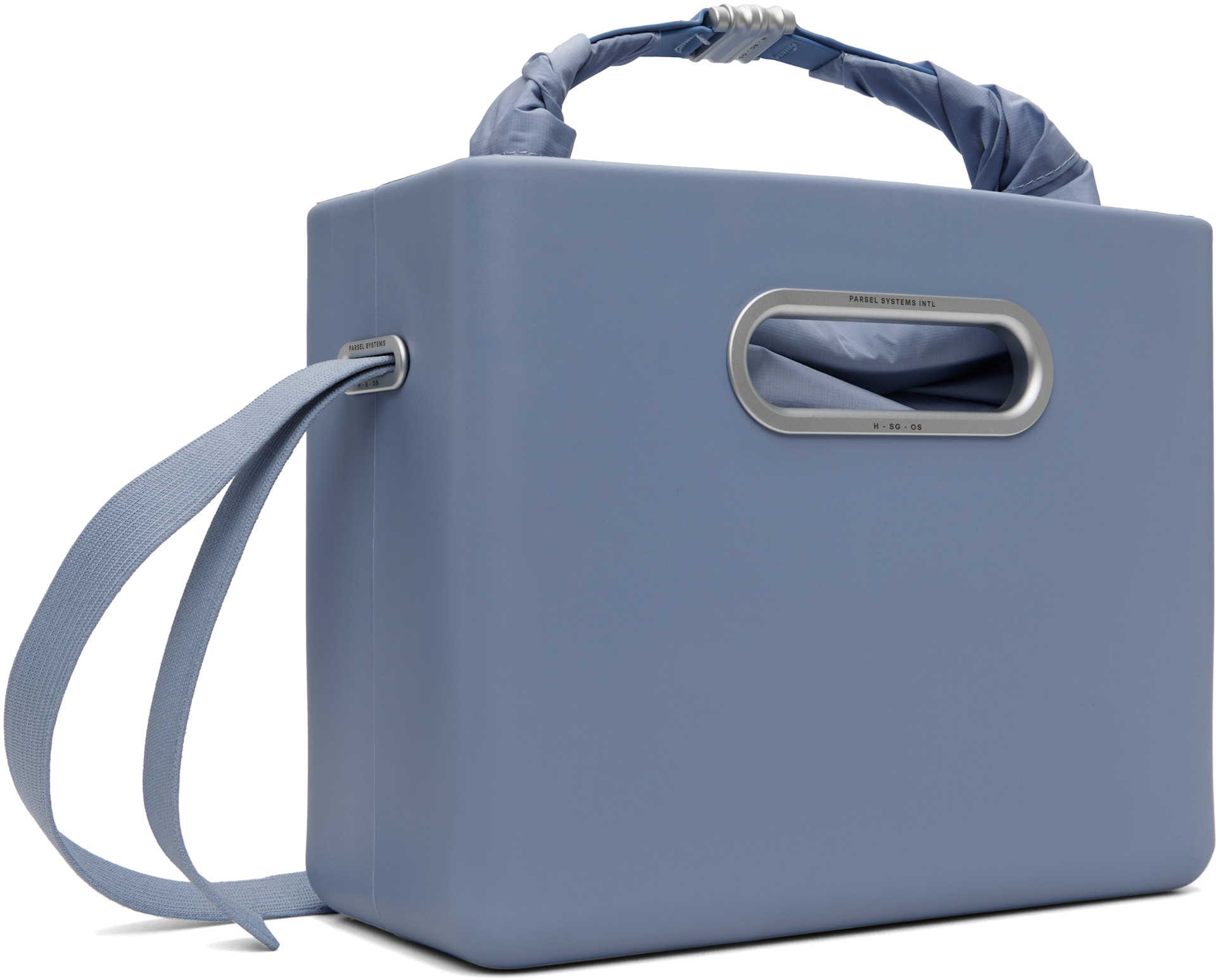 Parsel - Pochette cabas horizontal Clutch System bleu