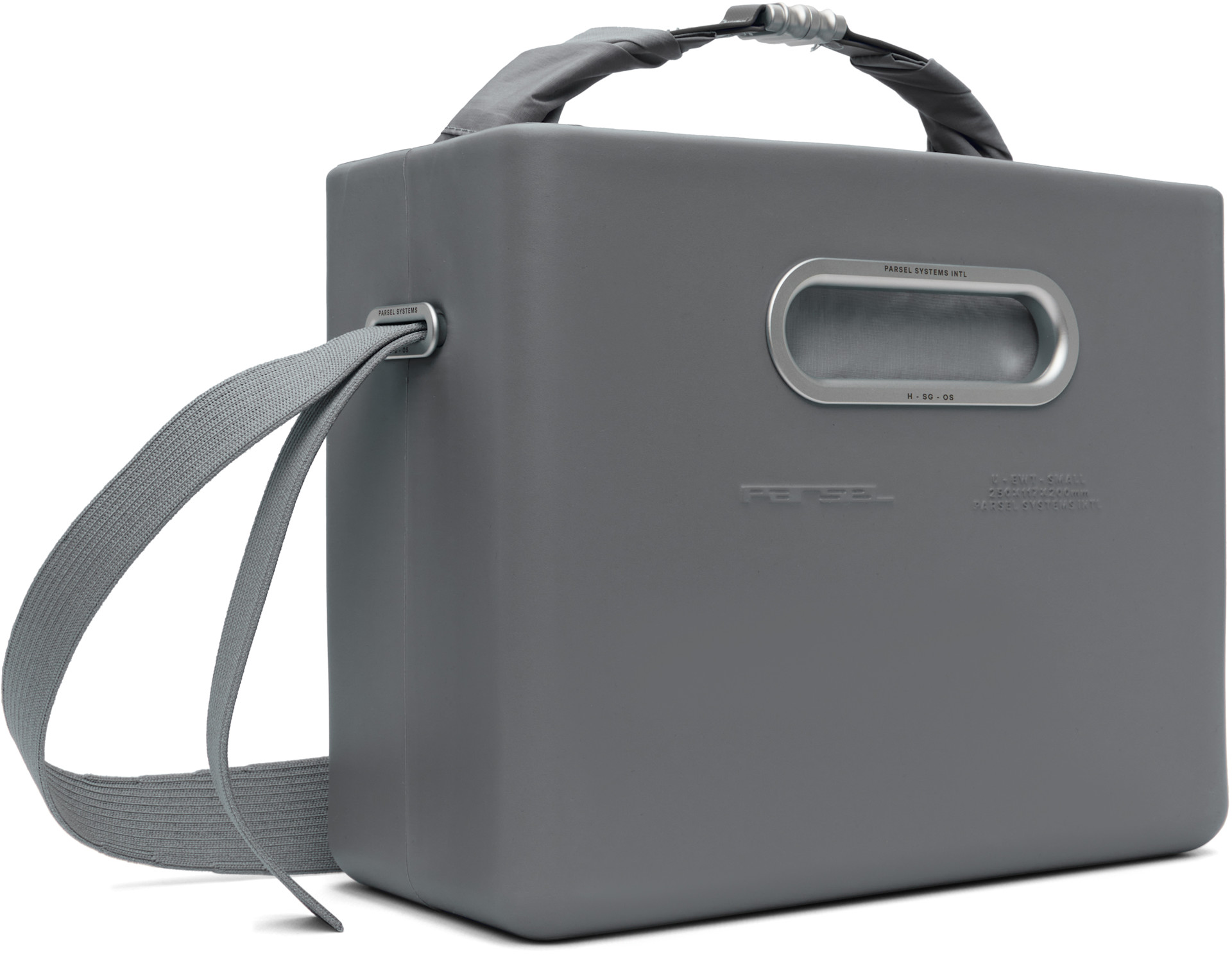Parsel - Pochette cabas horizontal Clutch System gris