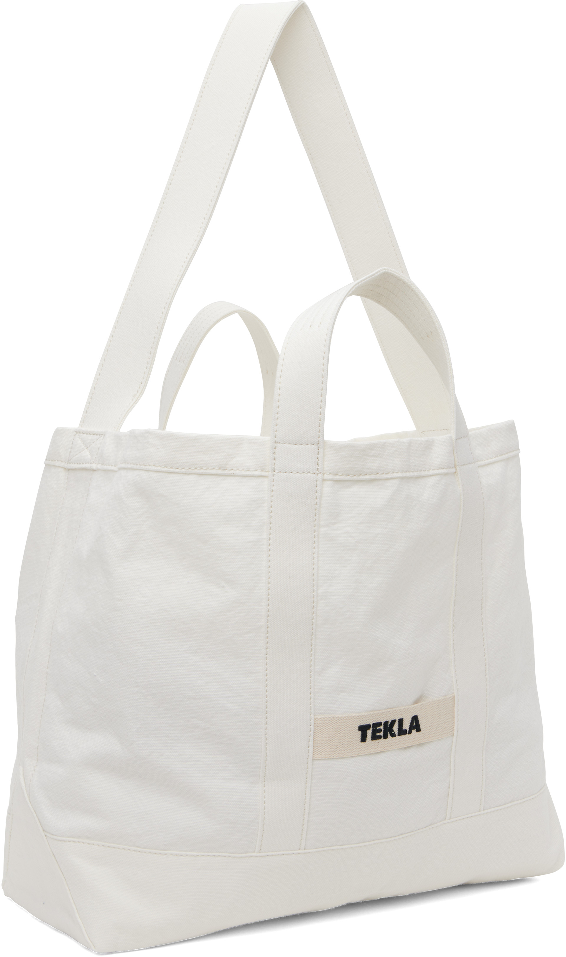 Tekla - Cabas de plage blanc