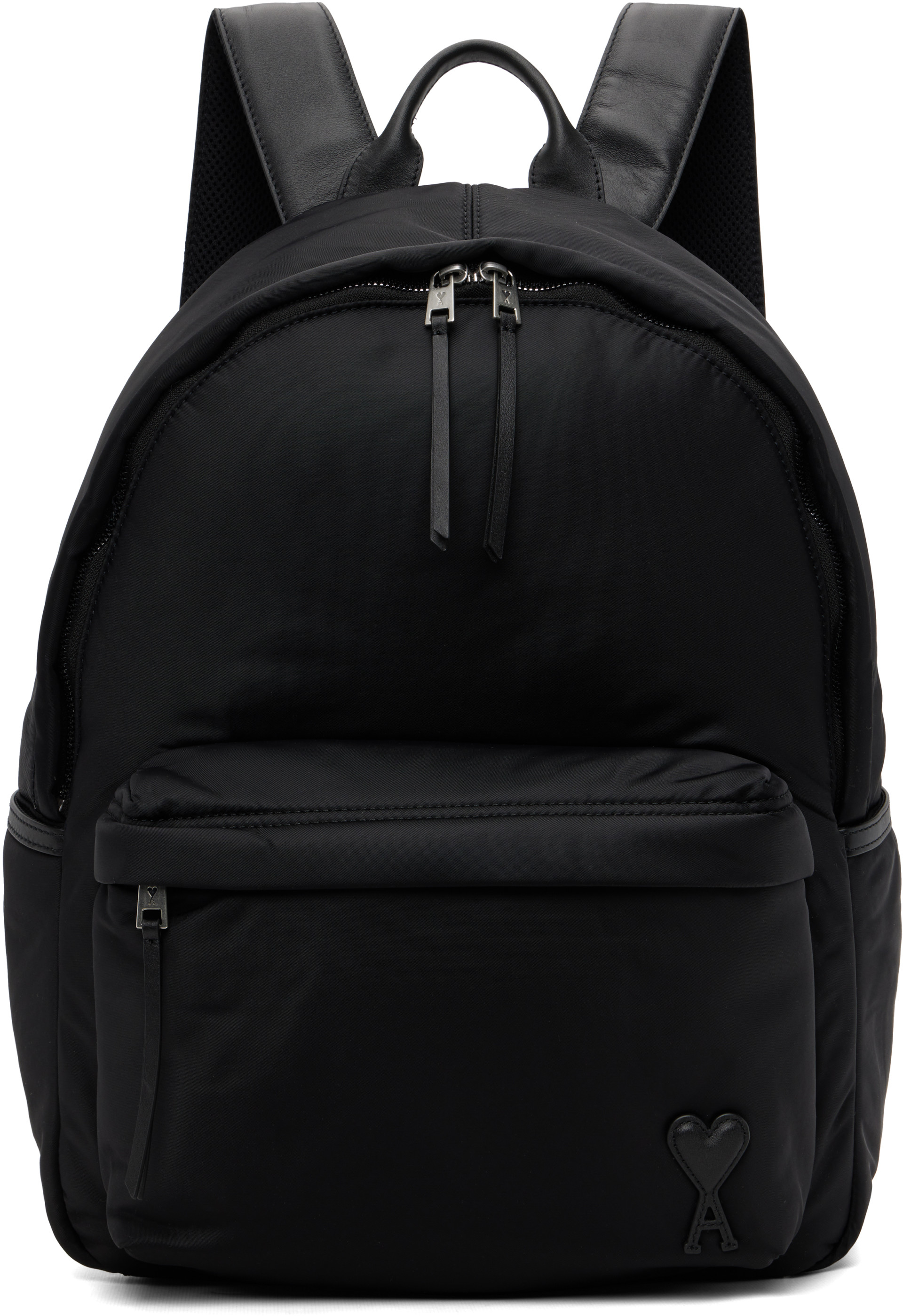 AMI Paris - Black Marcel Backpack