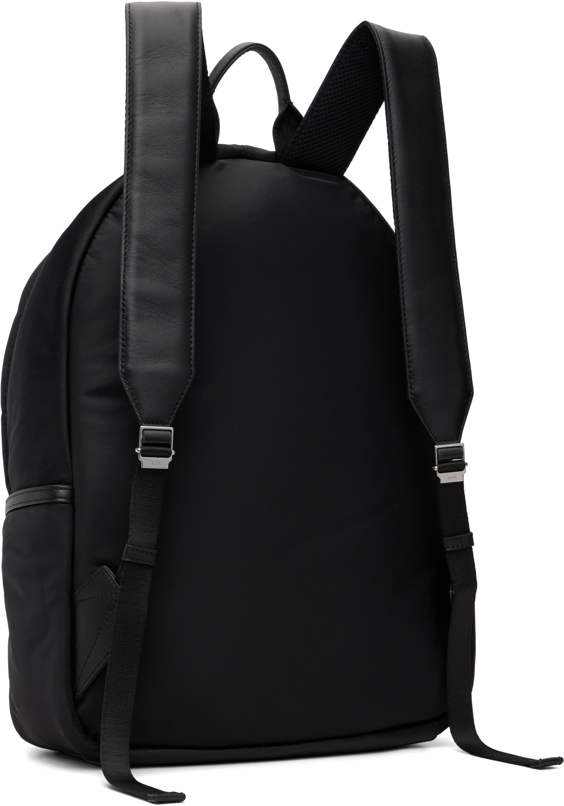AMI Paris - Black Marcel Backpack