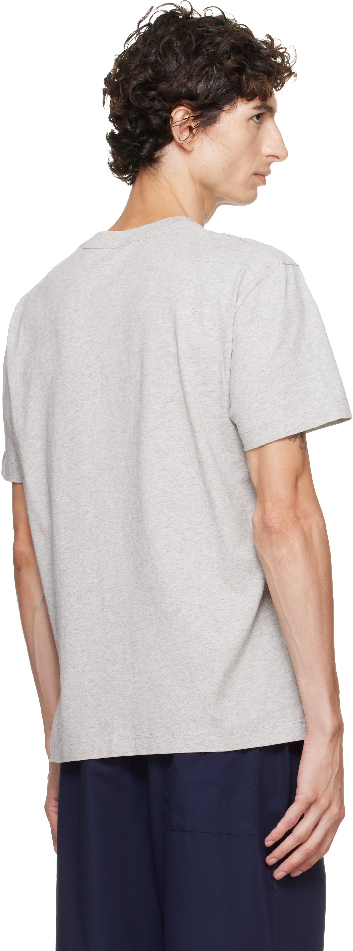 Tekla - グレー オーガニックコットン Tシャツ