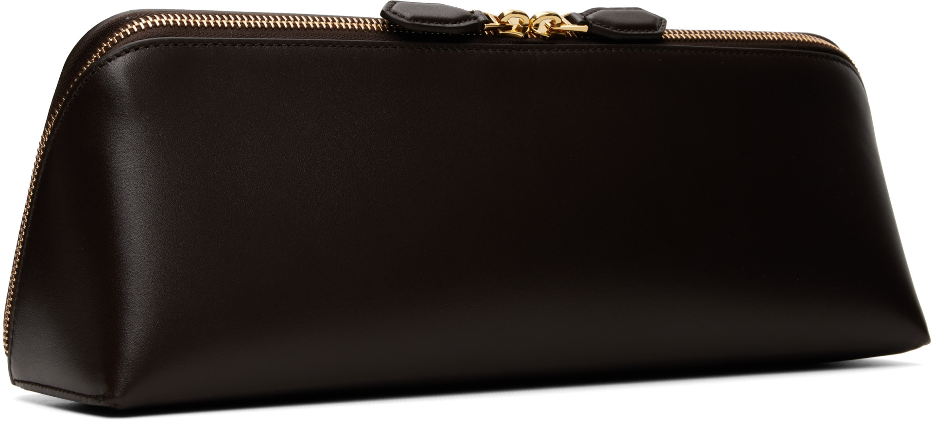 ALAÏA - Pochette Delta brune