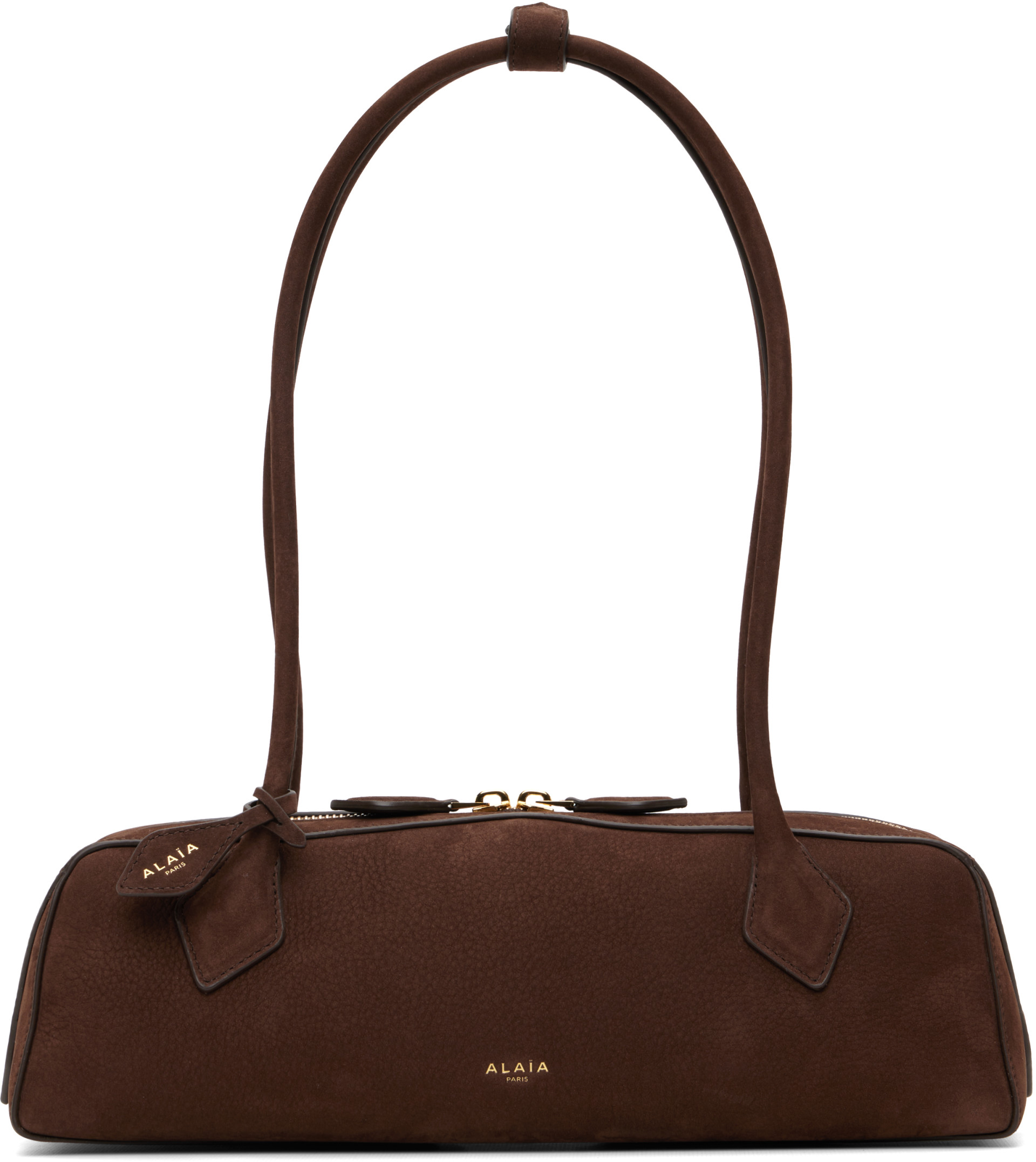 ALAÏA - Brown 'Le Teckel' Medium Bag