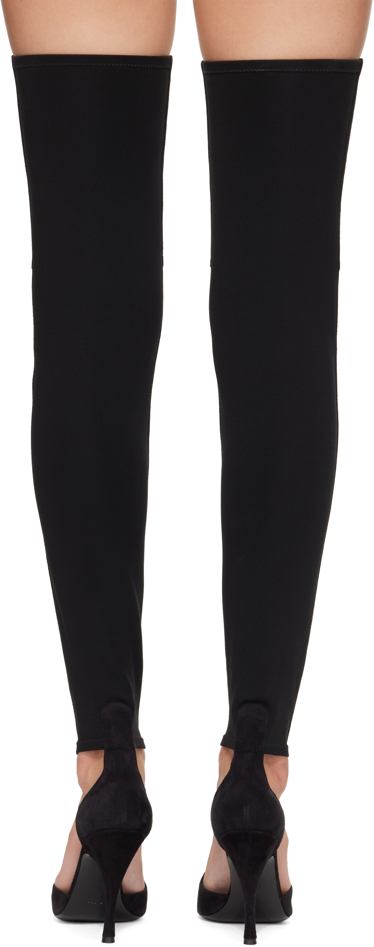 ALAÏA - Bottes hautes noires