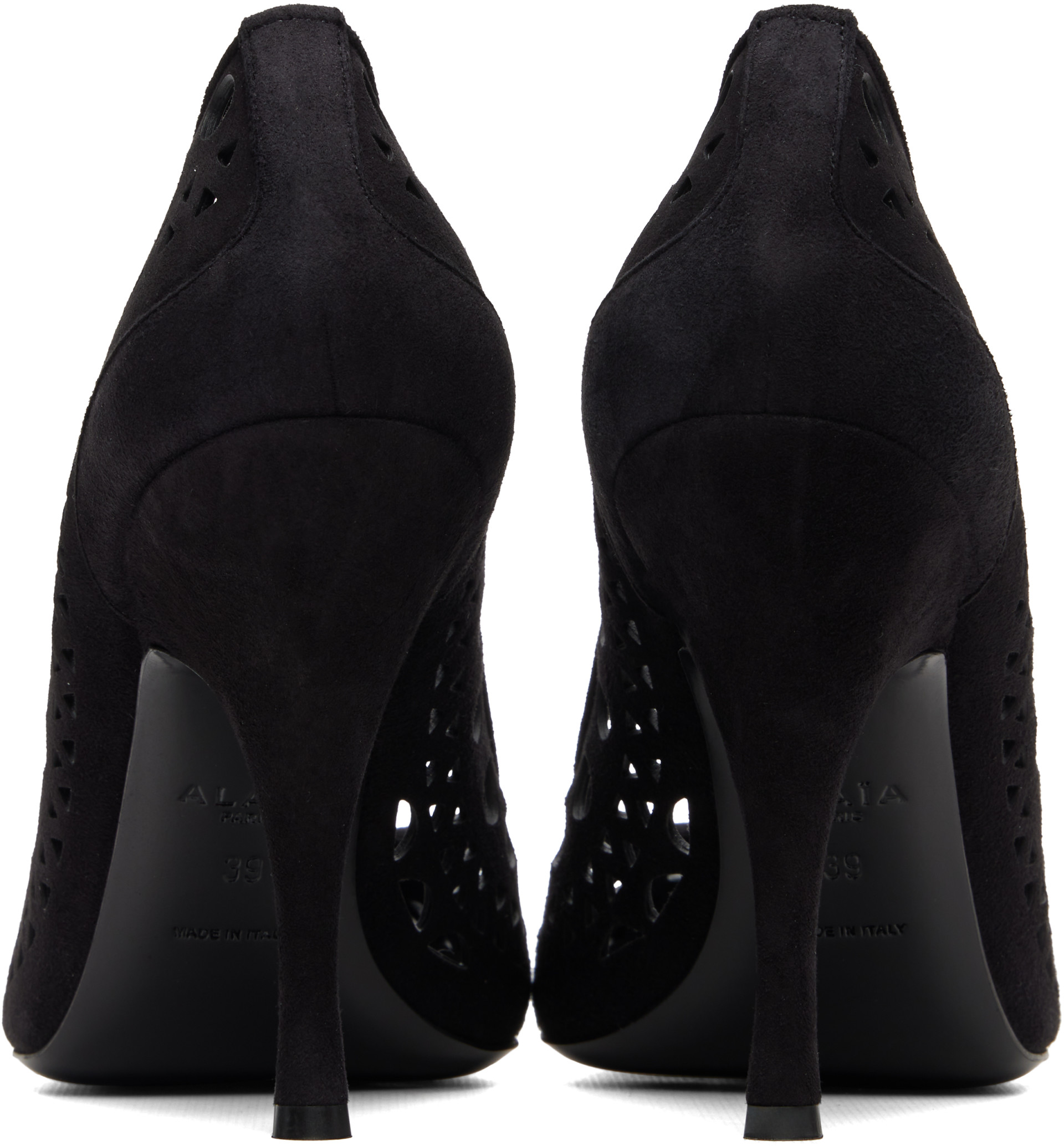 ALAÏA - Black Vienne Heels