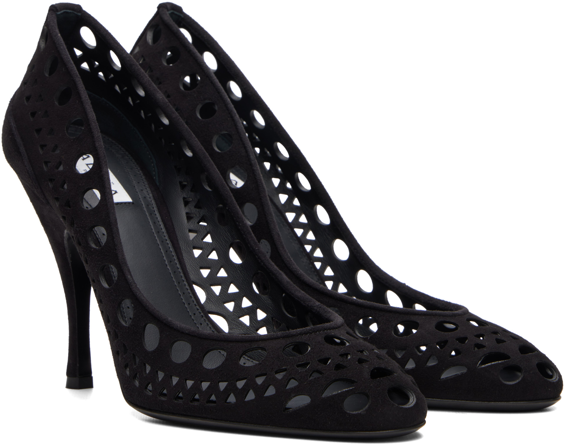 ALAÏA - Black Vienne Heels
