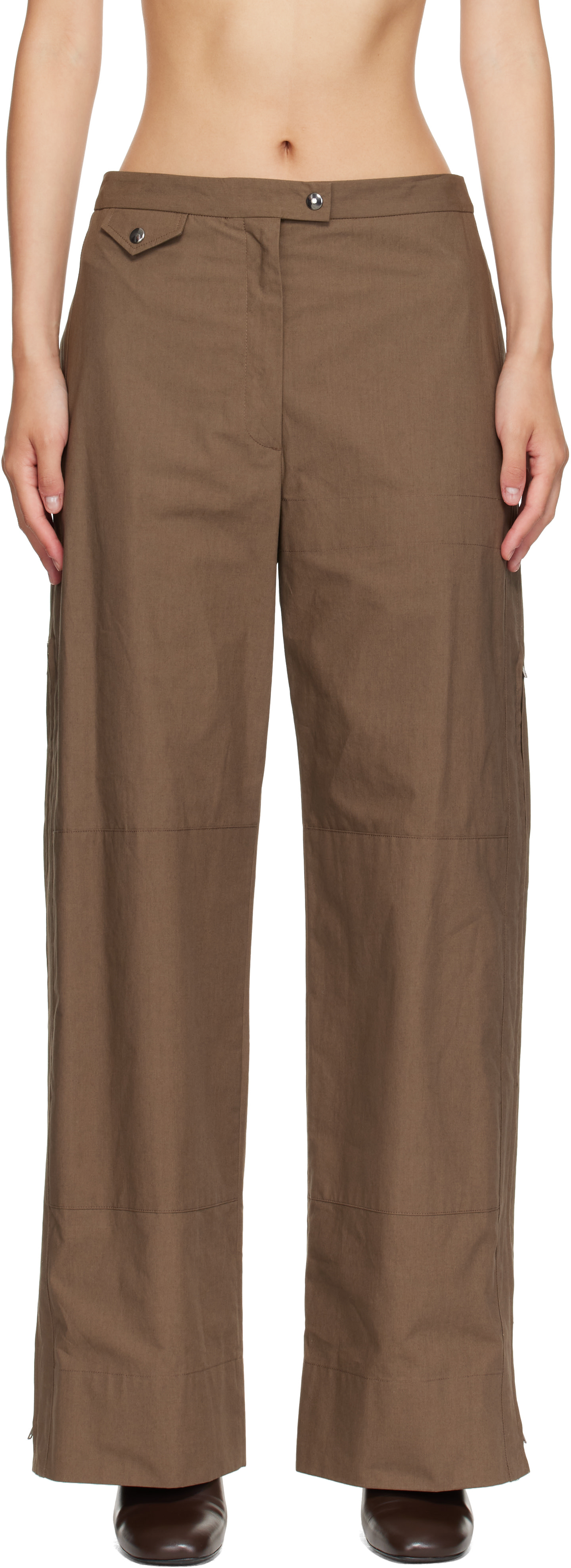 Calvin Klein Collection - Pantalon Gemma brun