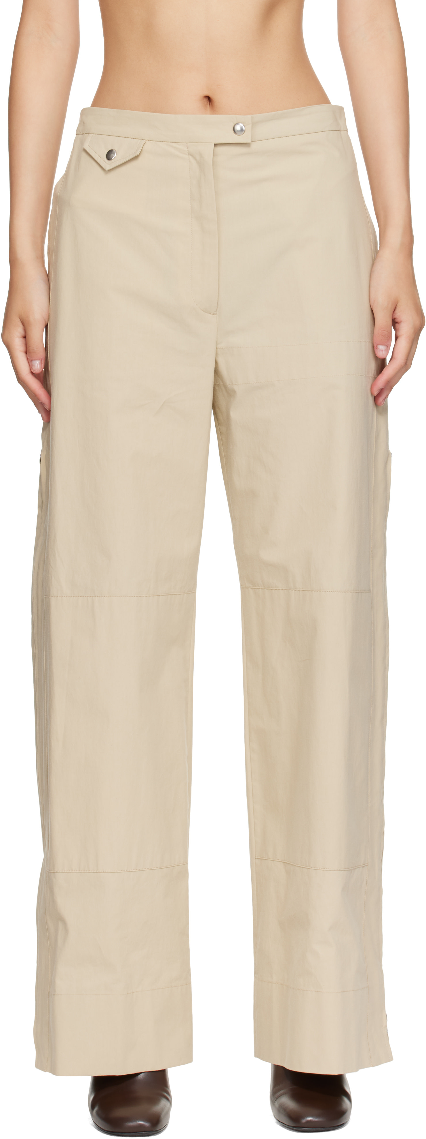 Calvin Klein Collection - Pantalon Gemma beige