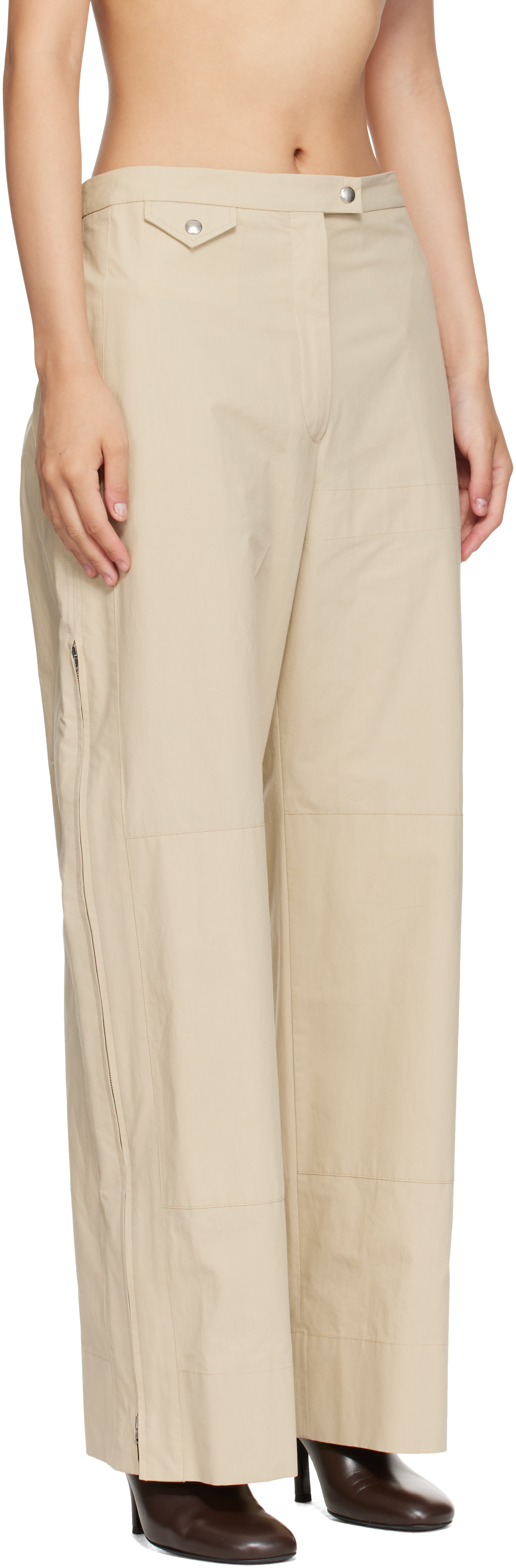 Calvin Klein Collection - Pantalon Gemma beige