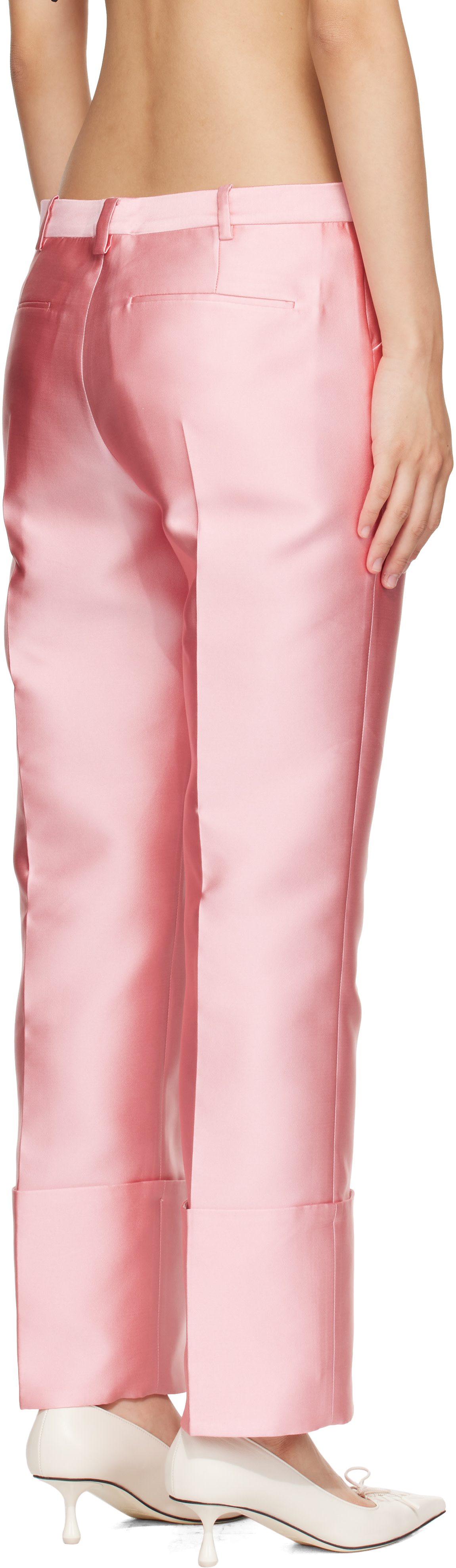 Calvin Klein Collection - Pantalon Eva rose