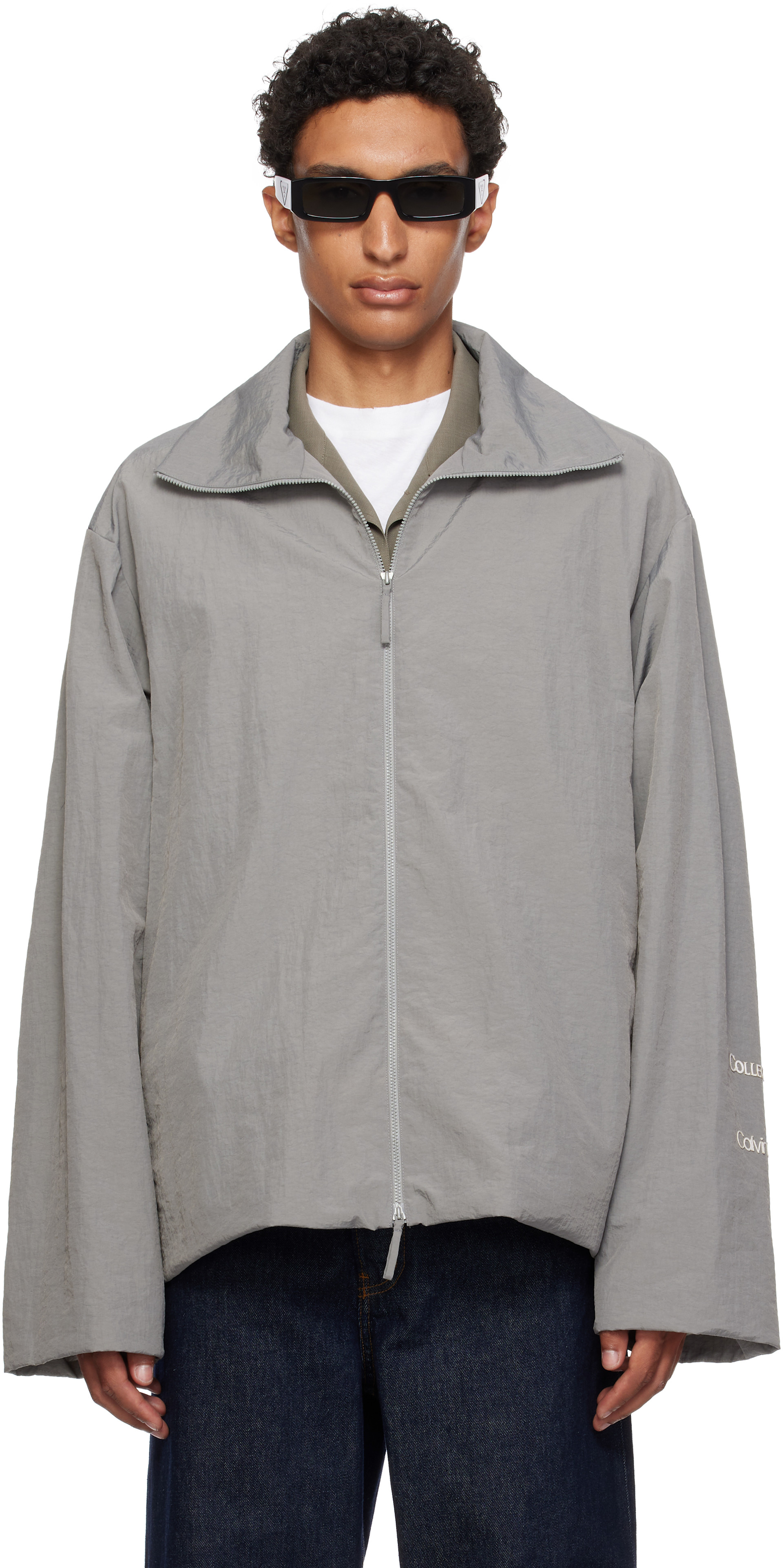 Calvin Klein Collection - Gray Preston Jacket