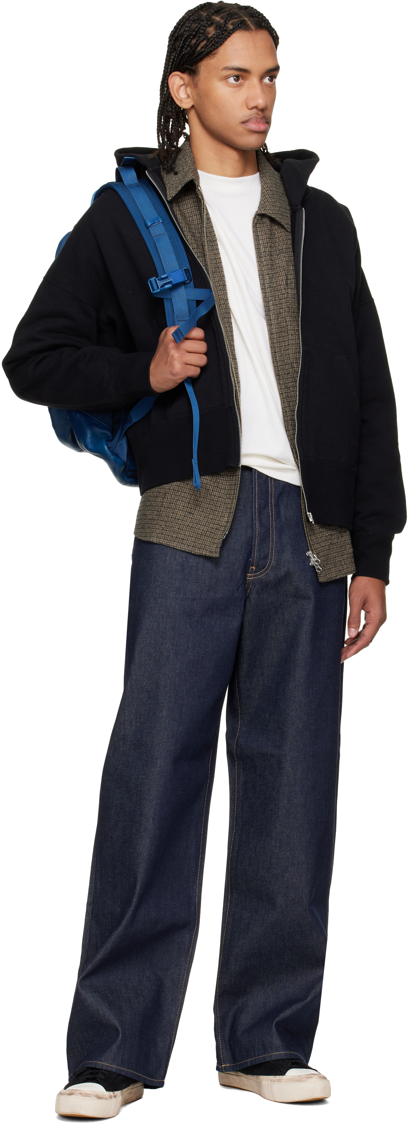 visvim - 네이비 코듀라 20L 백팩