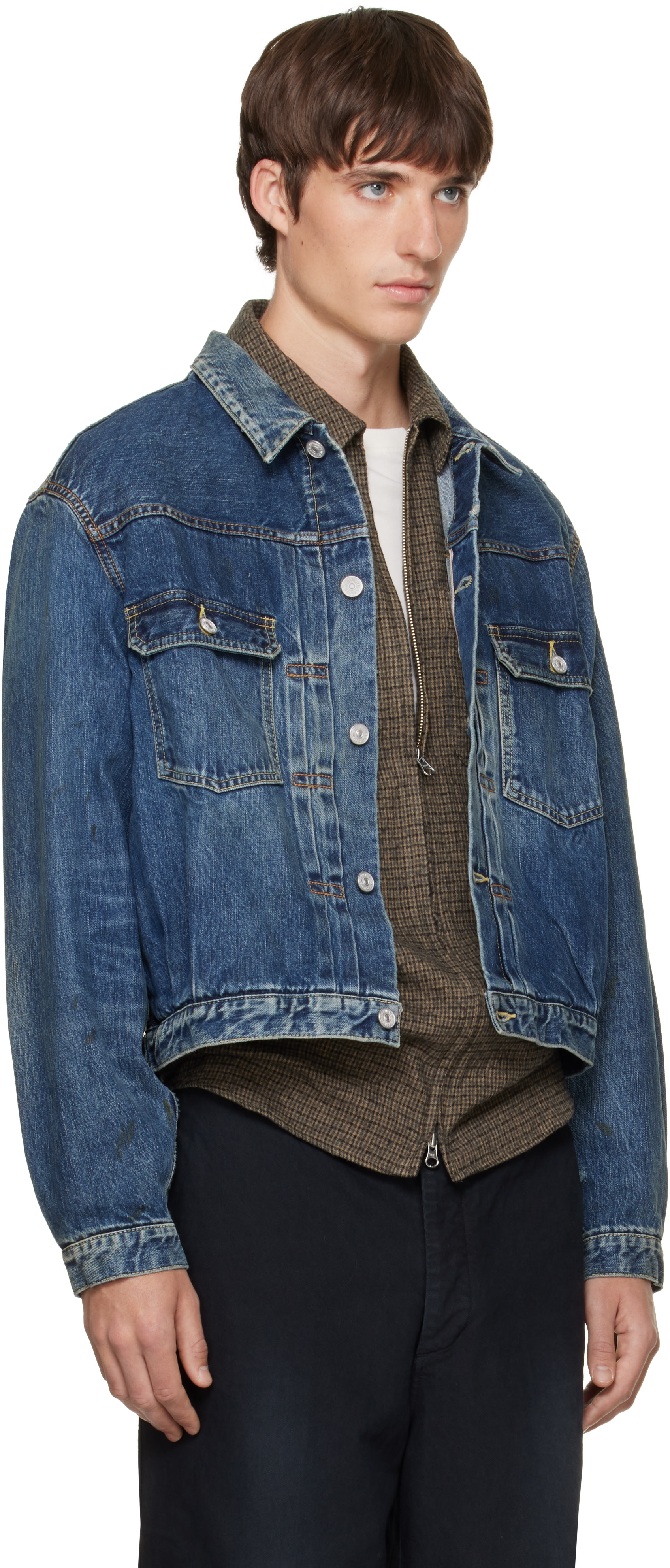 visvim - Blue SS 101XX DMGD-1013 Jacket