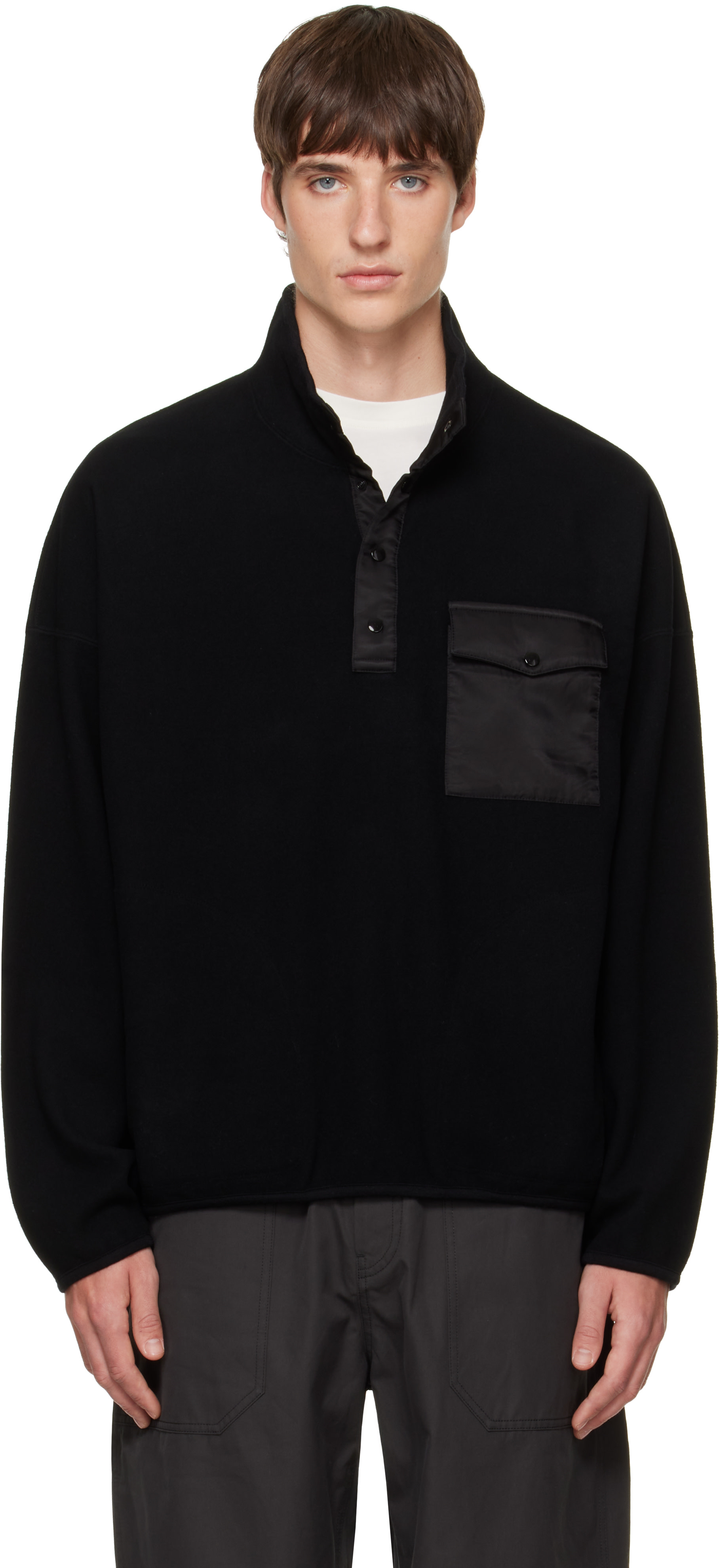 visvim - Black Barlow Sweater