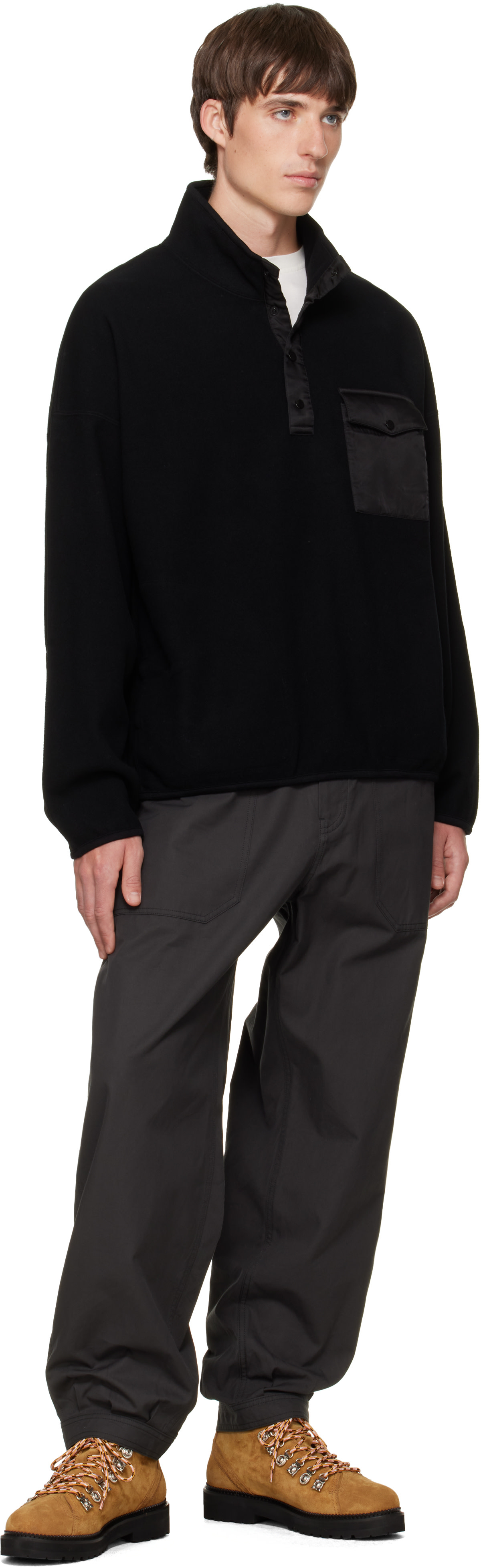 visvim - Black Barlow Sweater