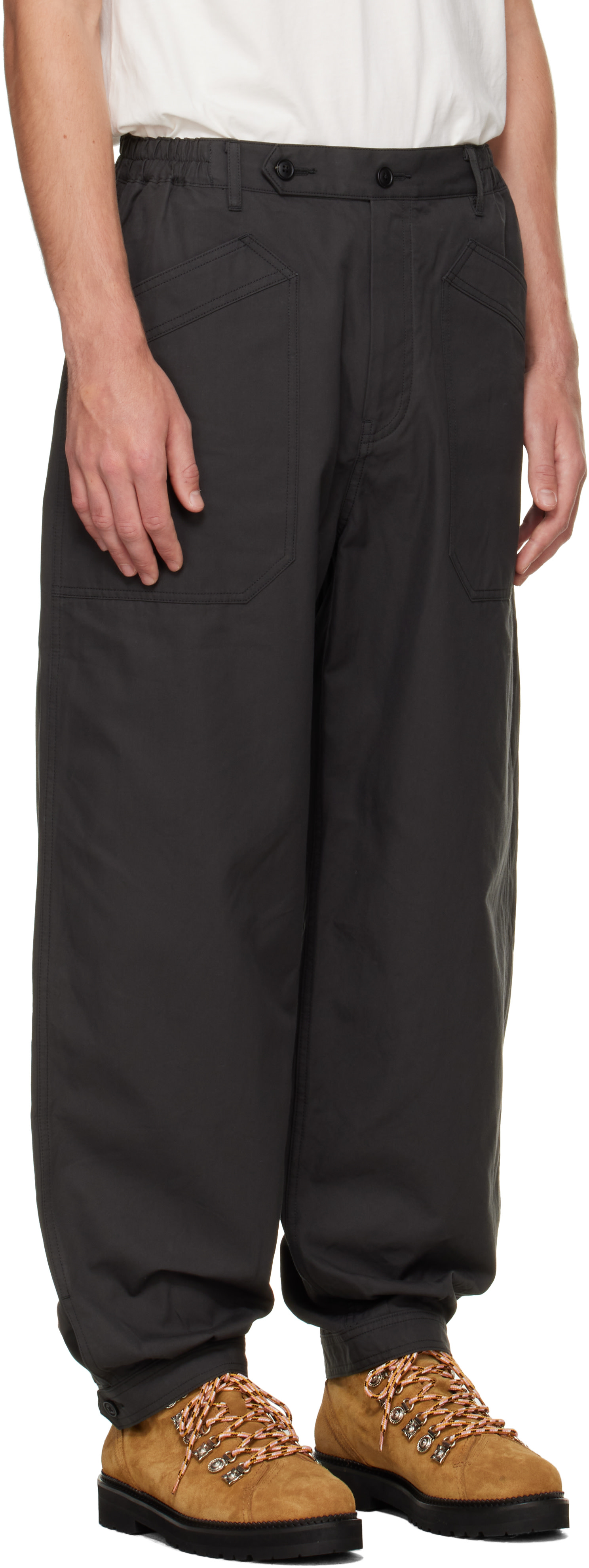 visvim - Pantalon Carrol gris