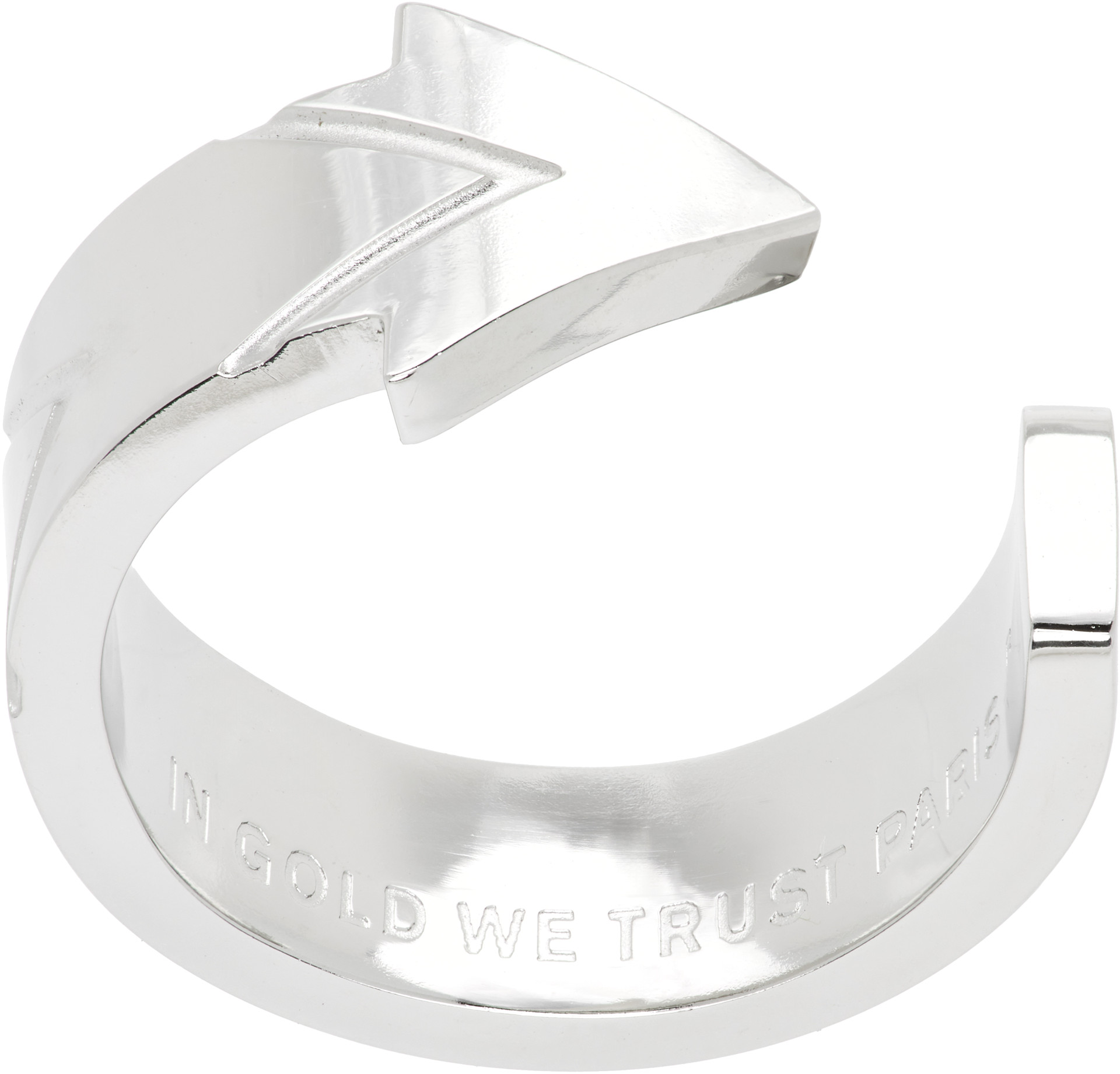 IN GOLD WE TRUST PARIS - Arrow Ring
