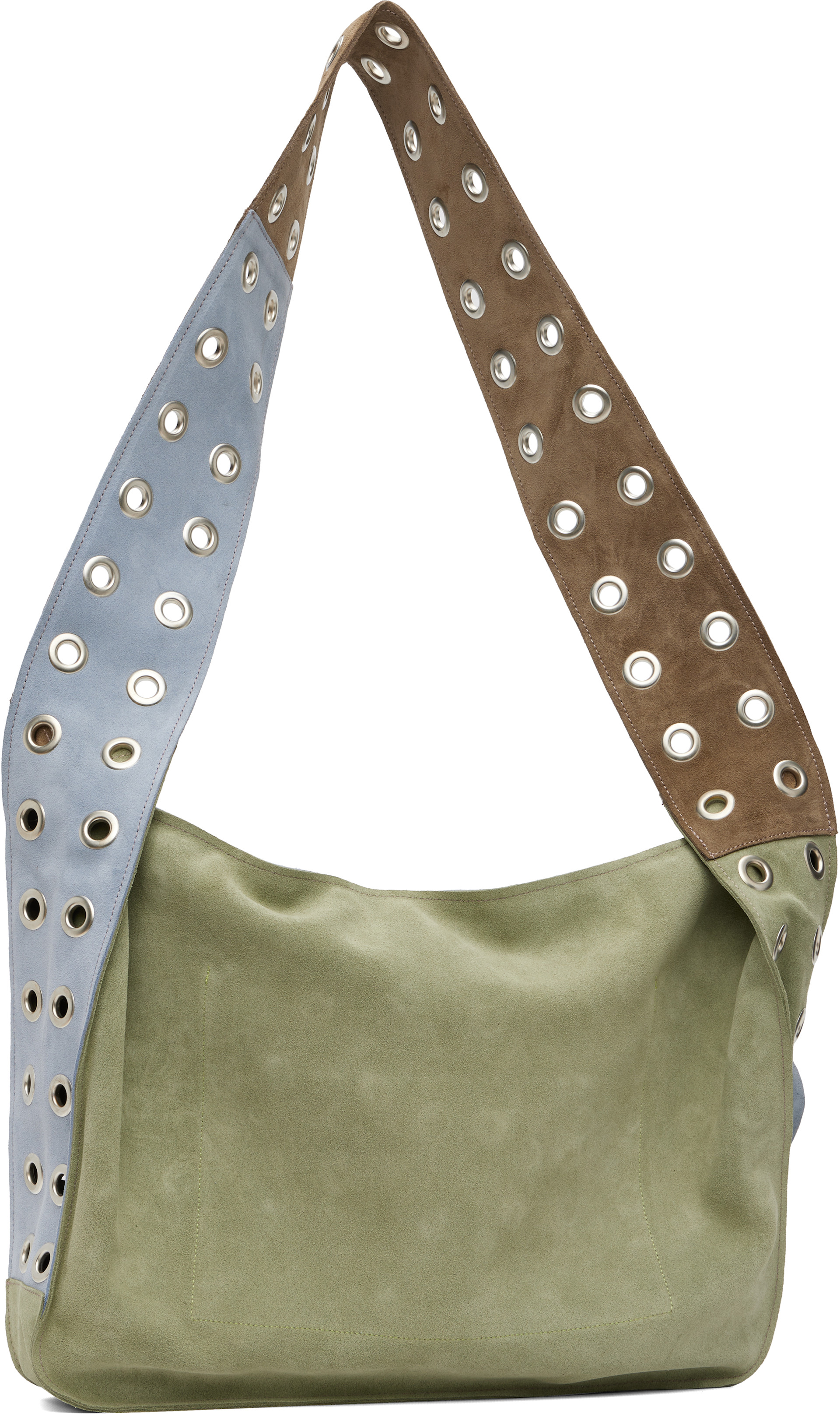 SC103 - Sac messager Record bleu et brun