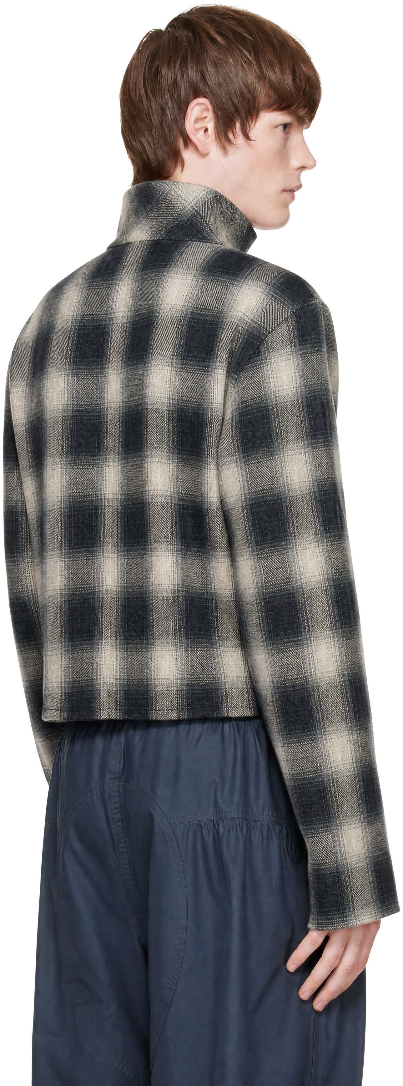 SC103 - Navy & Off-White Letter Top