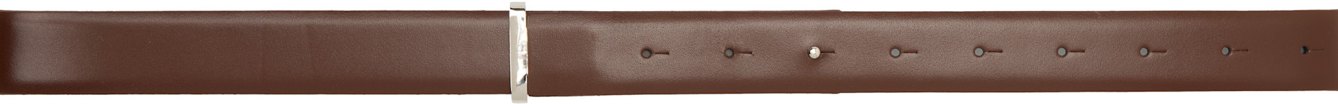 Toga Pulla - Ceinture brune à boucles