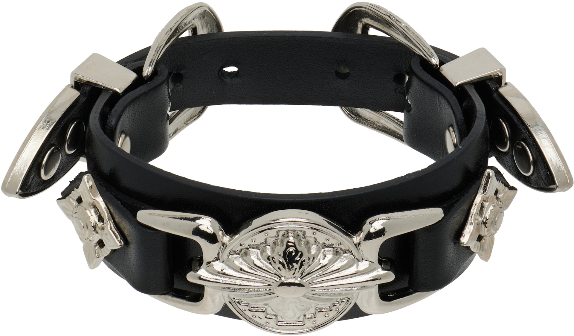 Toga Pulla - Double Buckle Bangle Bracelet