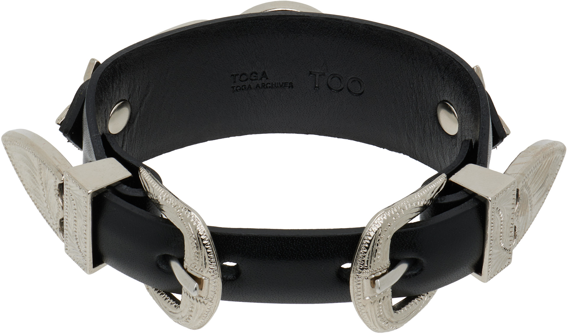 Toga Pulla - Bracelet jonc à deux boucles