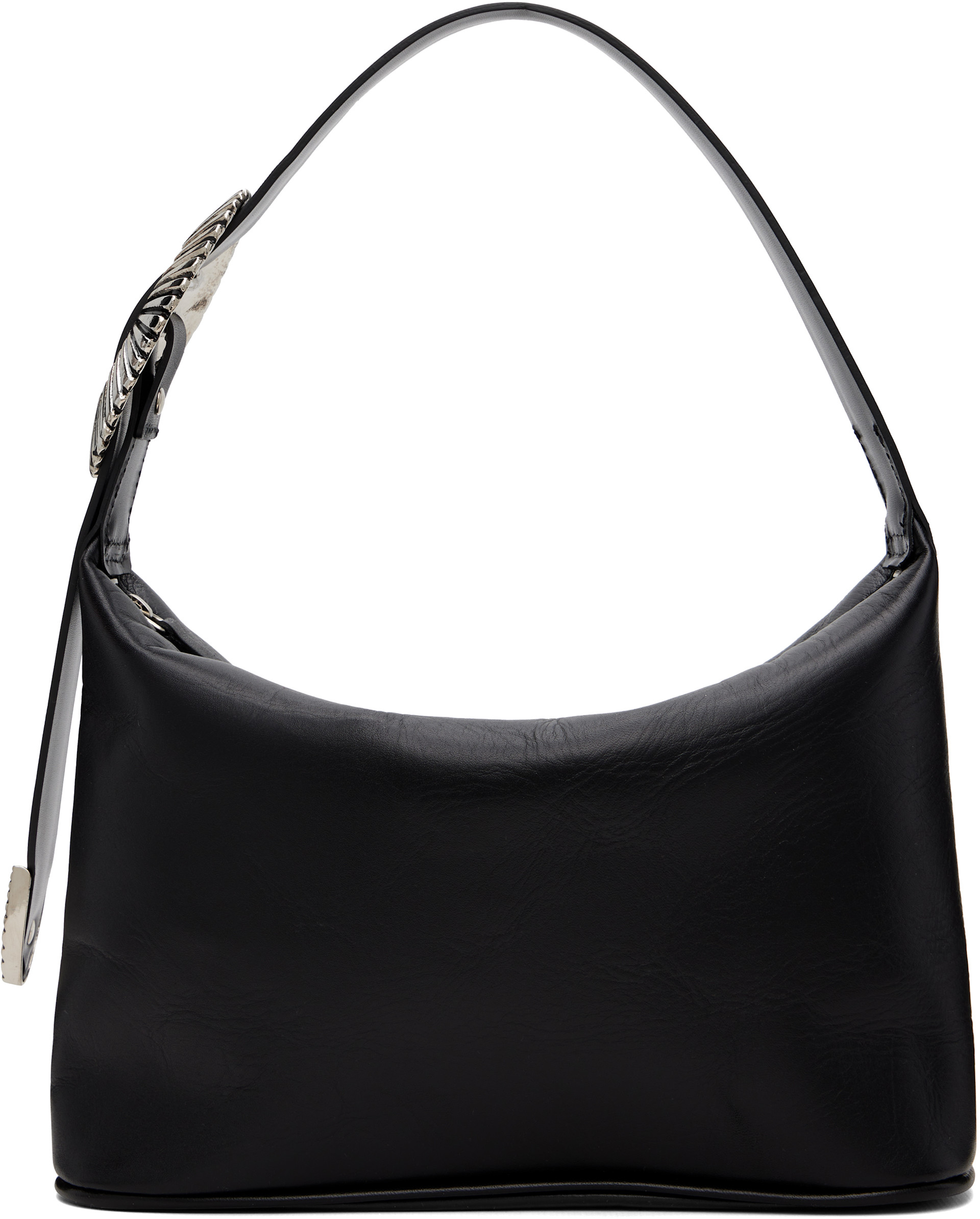 Toga Pulla - Black Leather Mini Bag