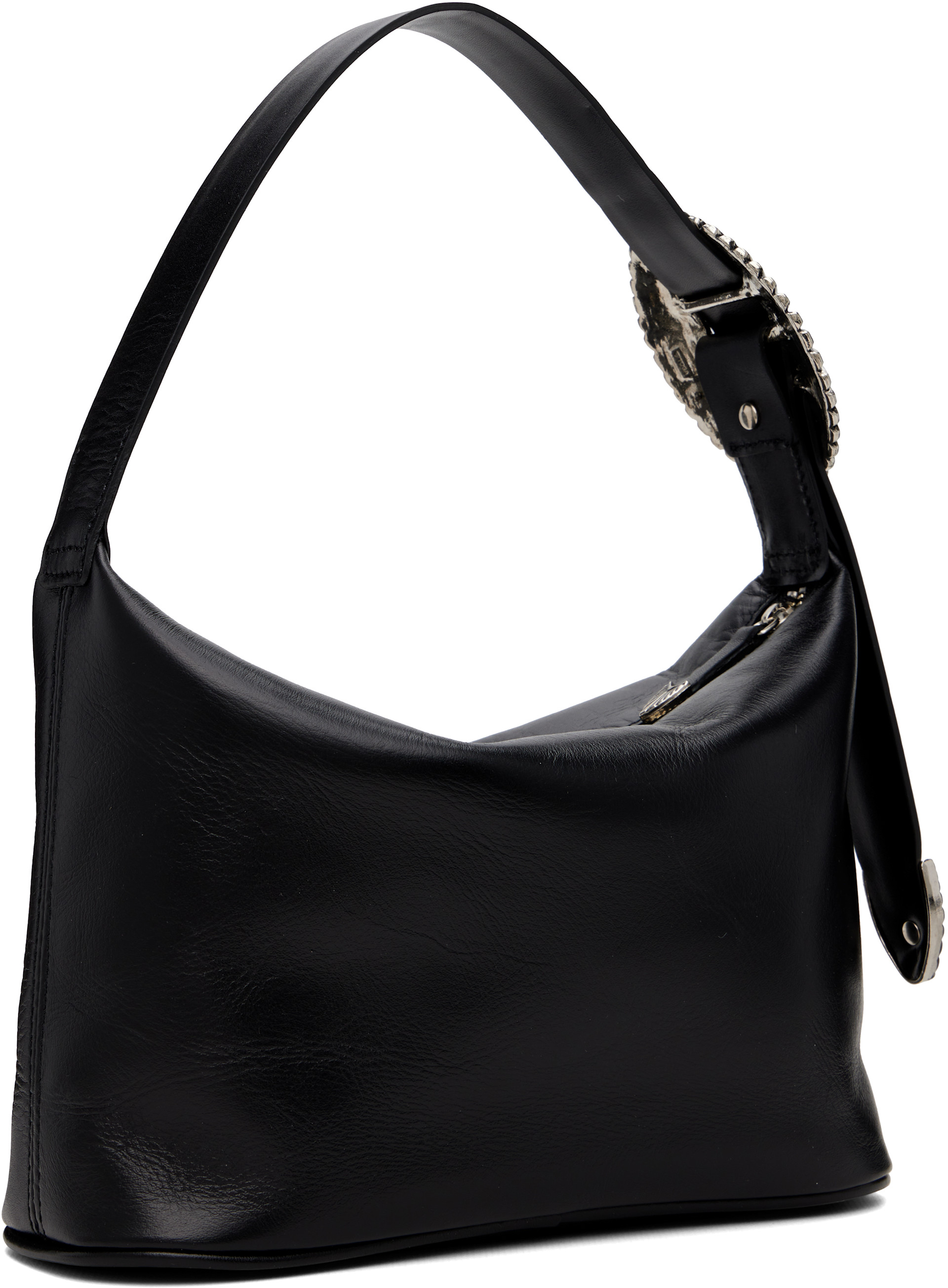 Toga Pulla - Mini sac noir en cuir