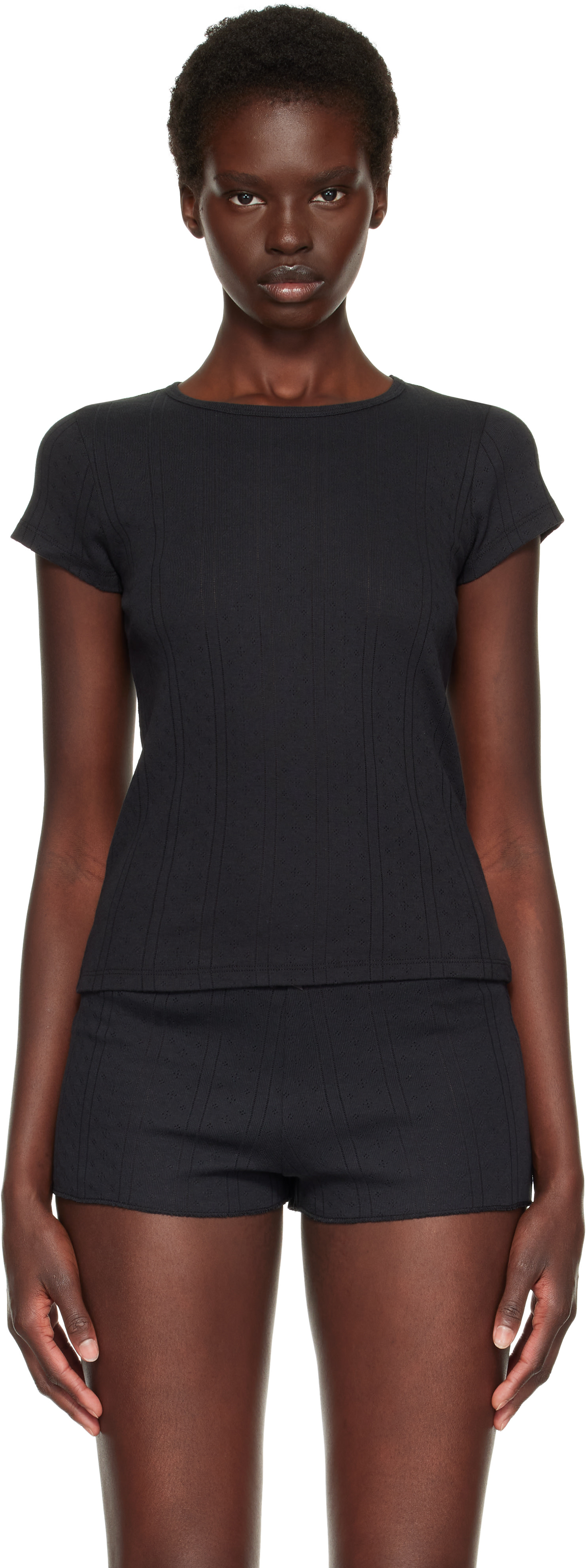 Cou Cou - Micro t-shirt noir