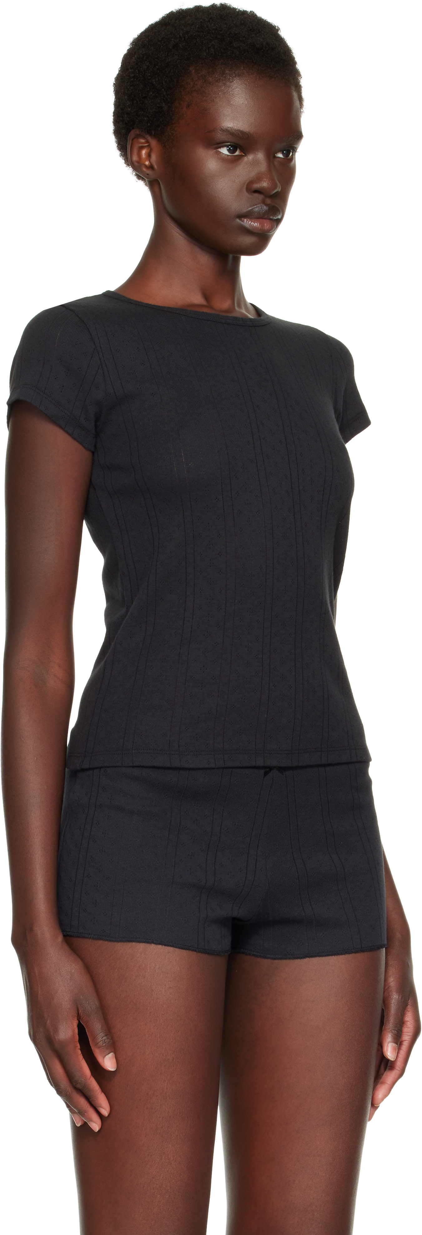 Cou Cou - Micro t-shirt noir