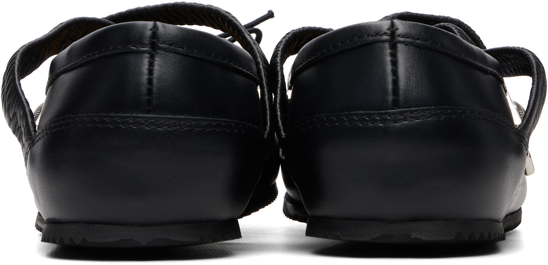Toga Pulla - Ballerines noires en cuir