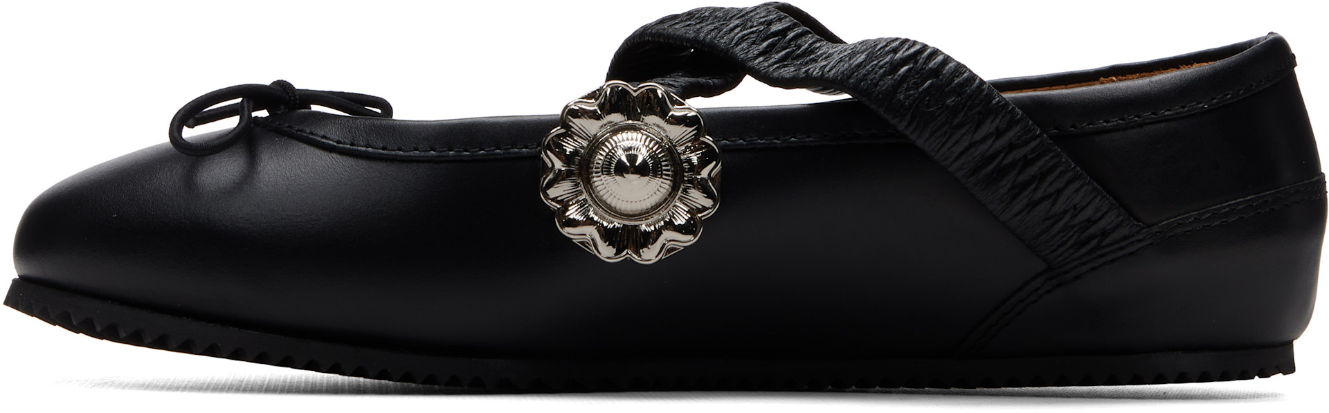 Toga Pulla - Ballerines noires en cuir