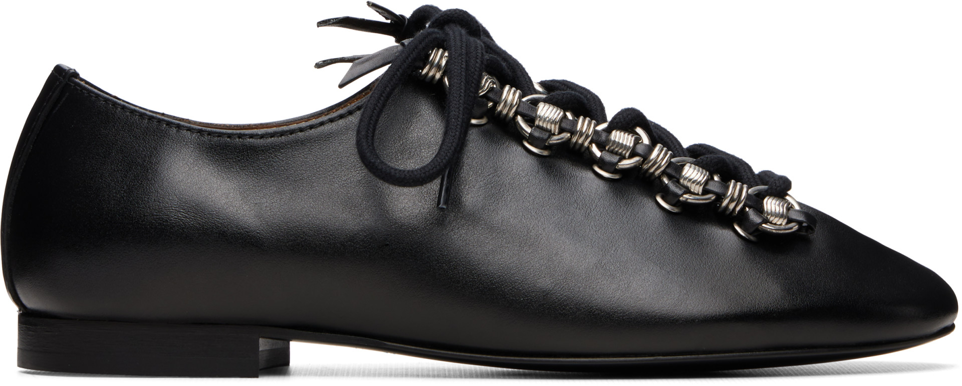 Toga Pulla - Black Leather Derbys