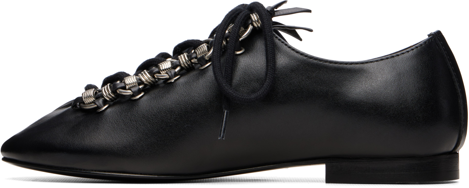 Toga Pulla - Black Leather Derbys