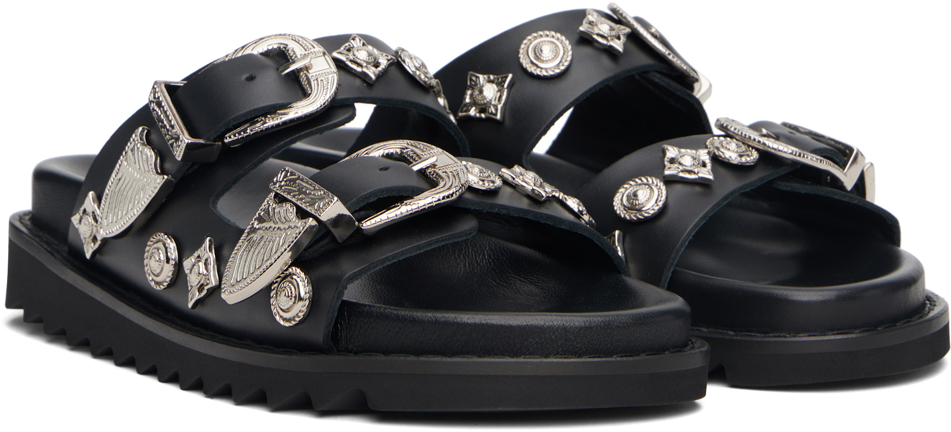 Toga Pulla - Sandales noires à boucles