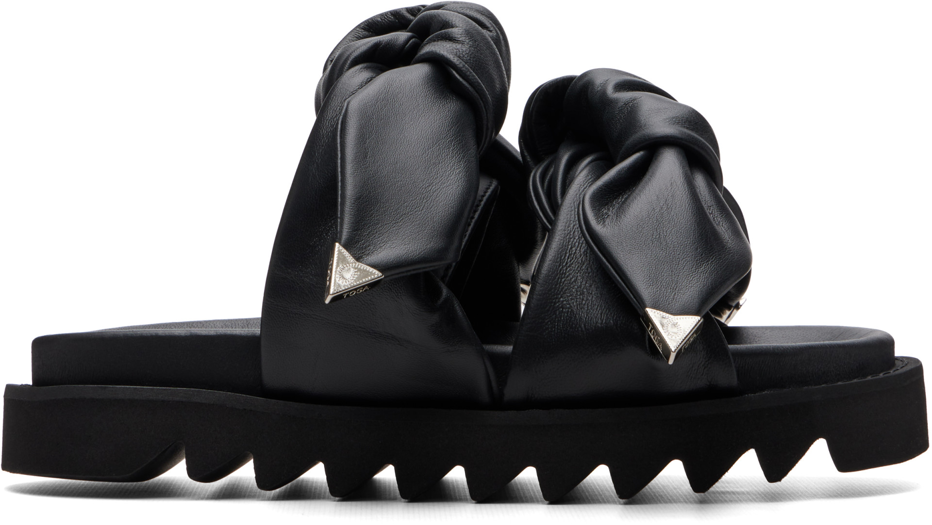 Toga Pulla - Sandales noires en cuir