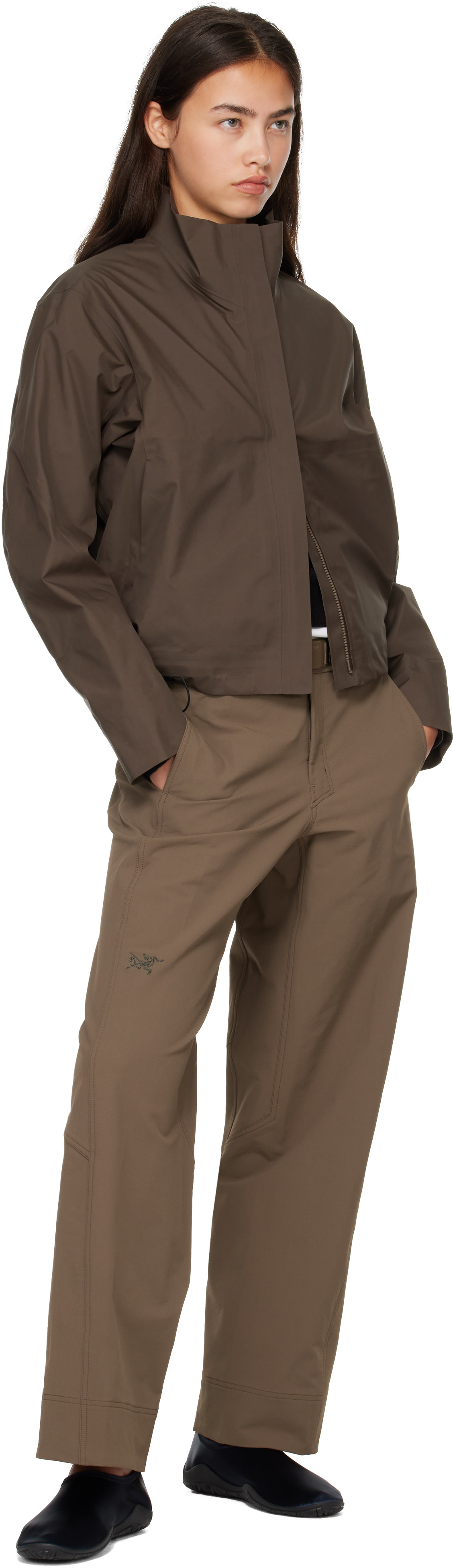 Veilance - Blouson Centra brun