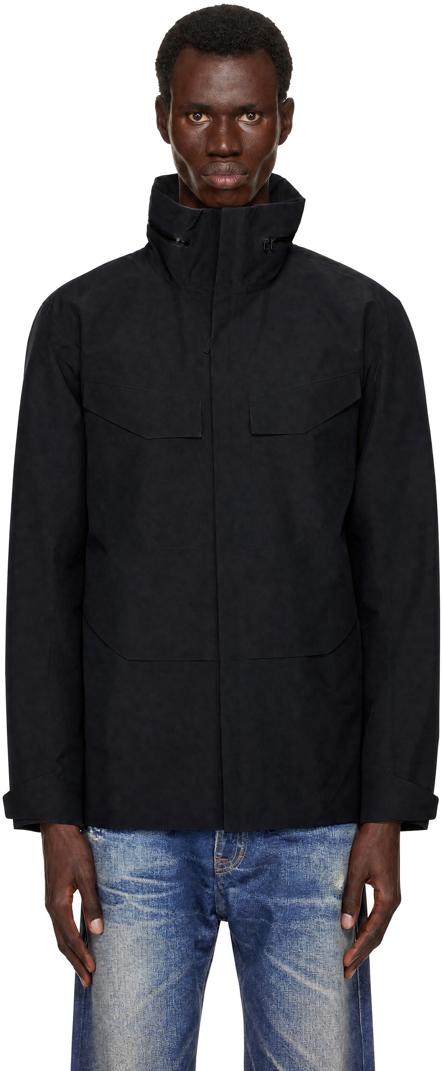 Veilance - Blouson militaire noir