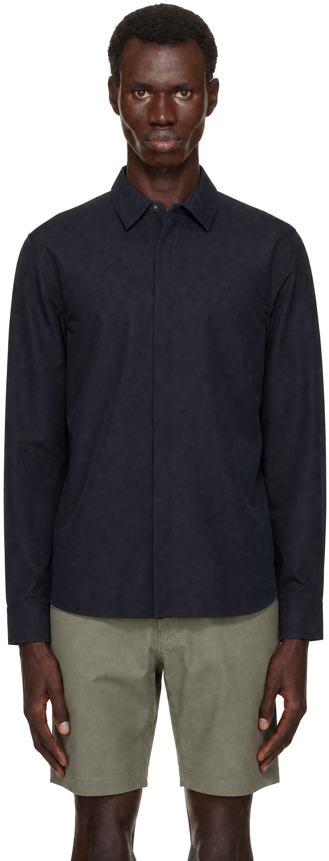 Veilance - Black Stema LS Shirt