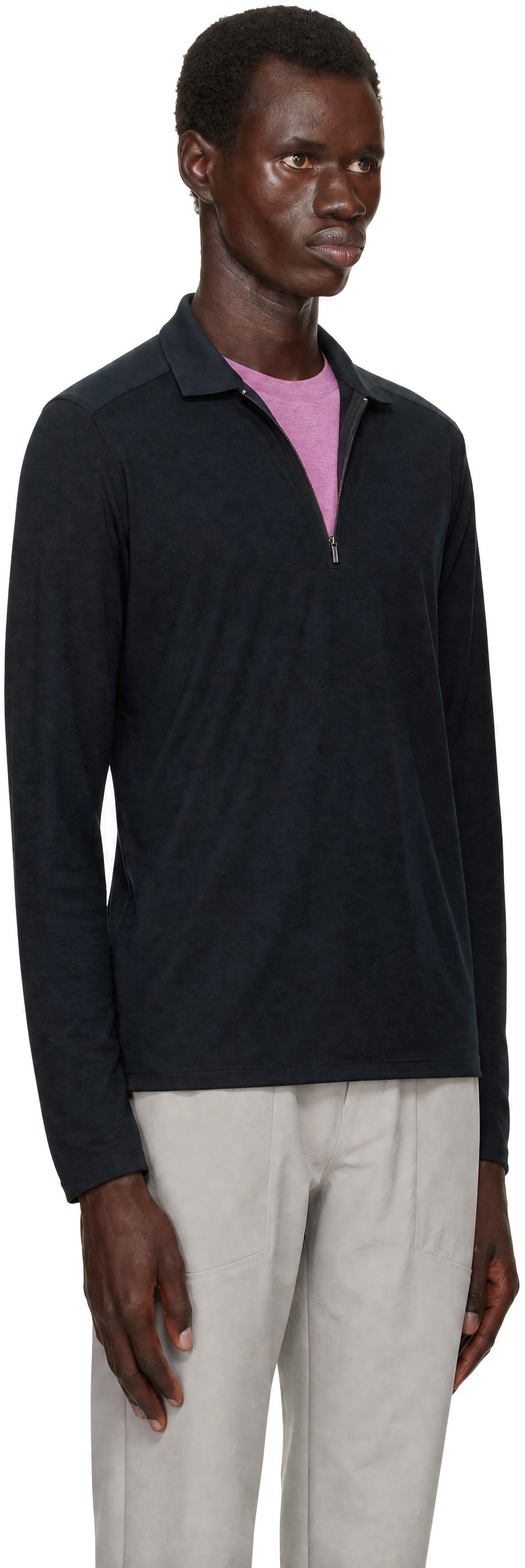 Veilance - Black Frame LS Polo