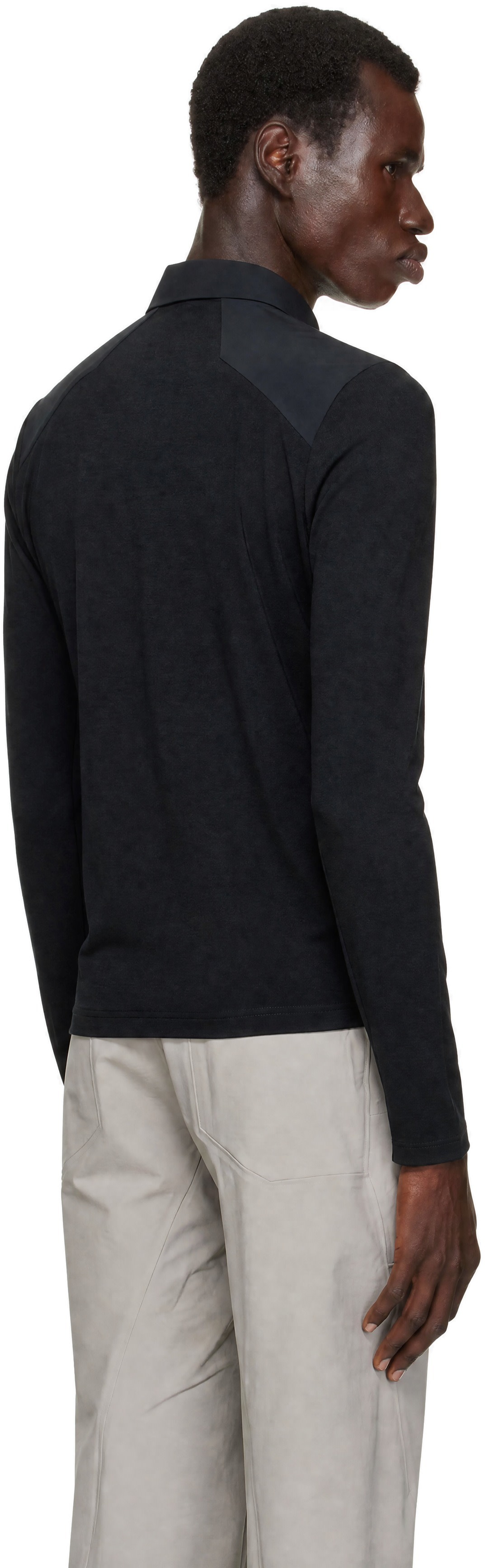 Veilance - Black Frame LS Polo