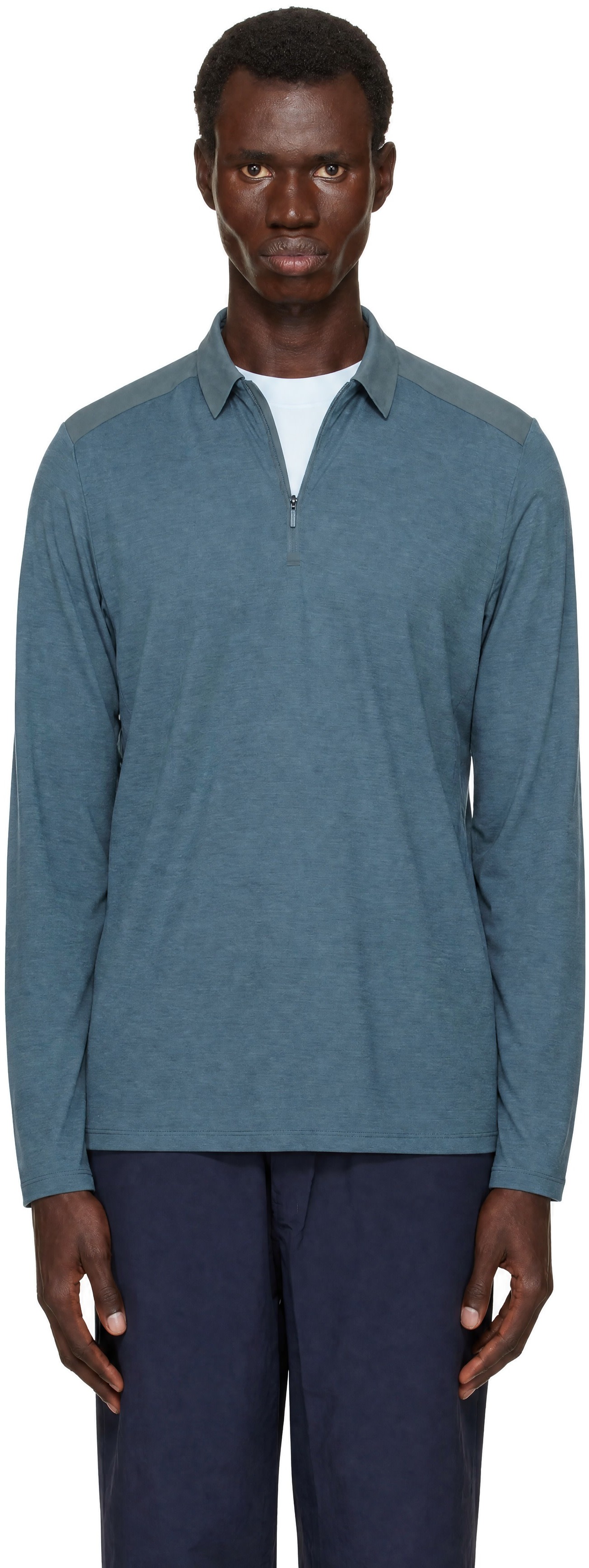 Veilance - Green Frame LS Polo