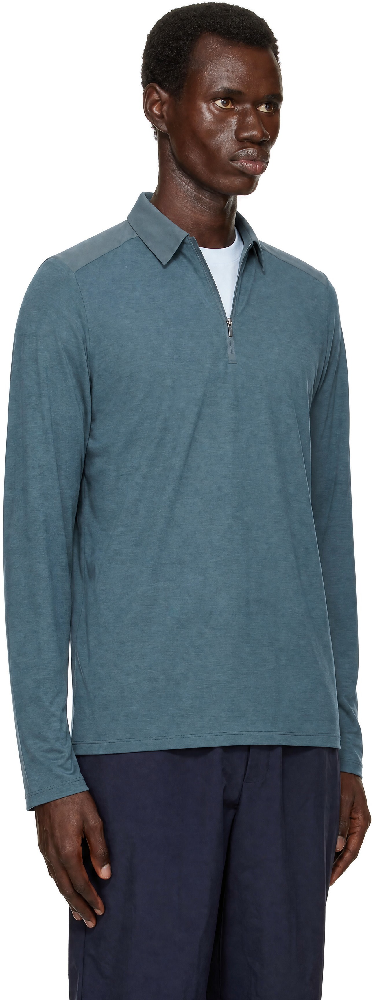 Veilance - Green Frame LS Polo
