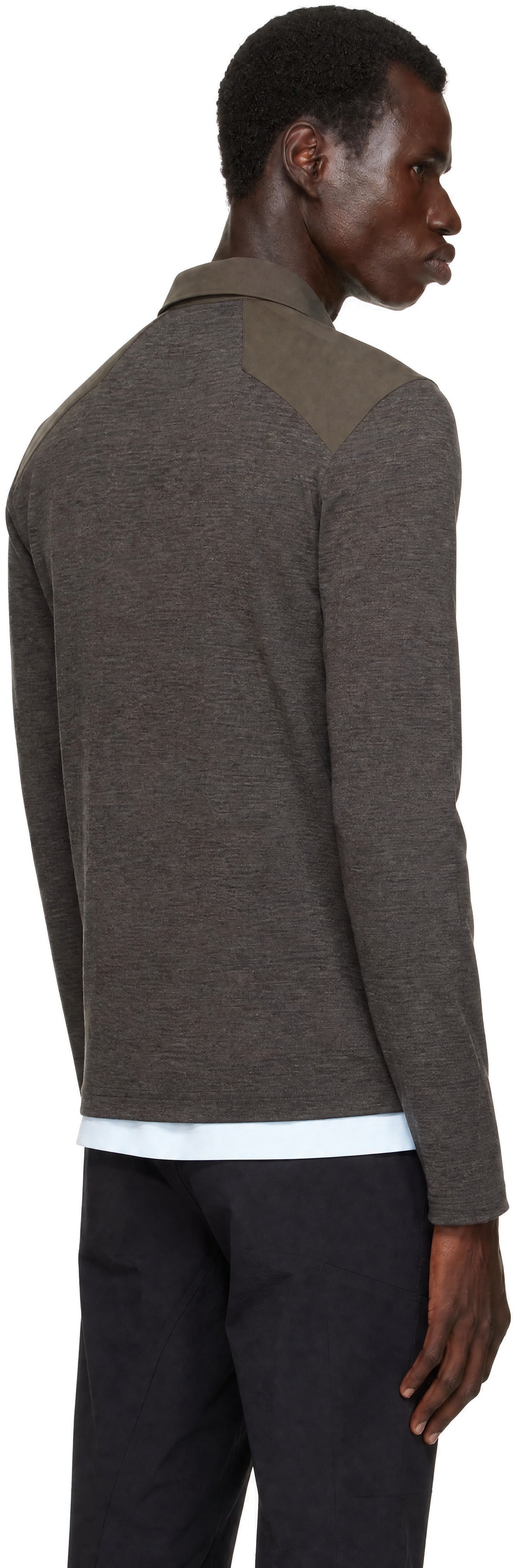 Veilance - Brown Frame LS Polo