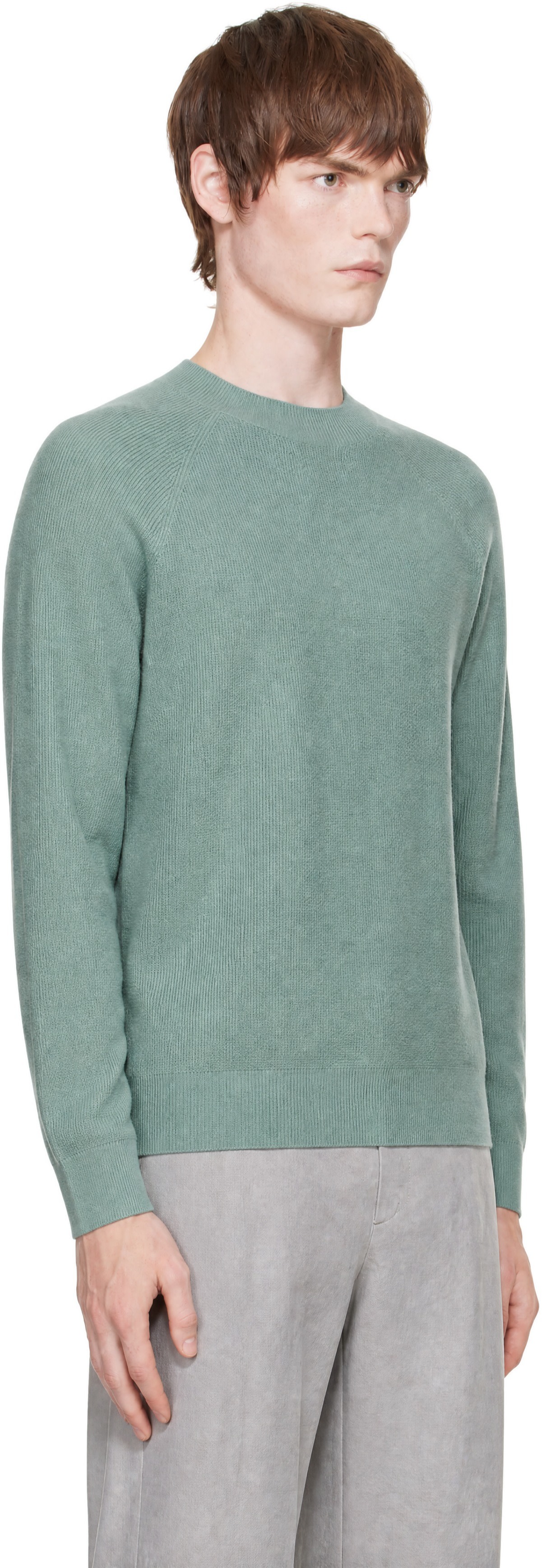 Veilance - Green Conic Wool Midlayer Sweater