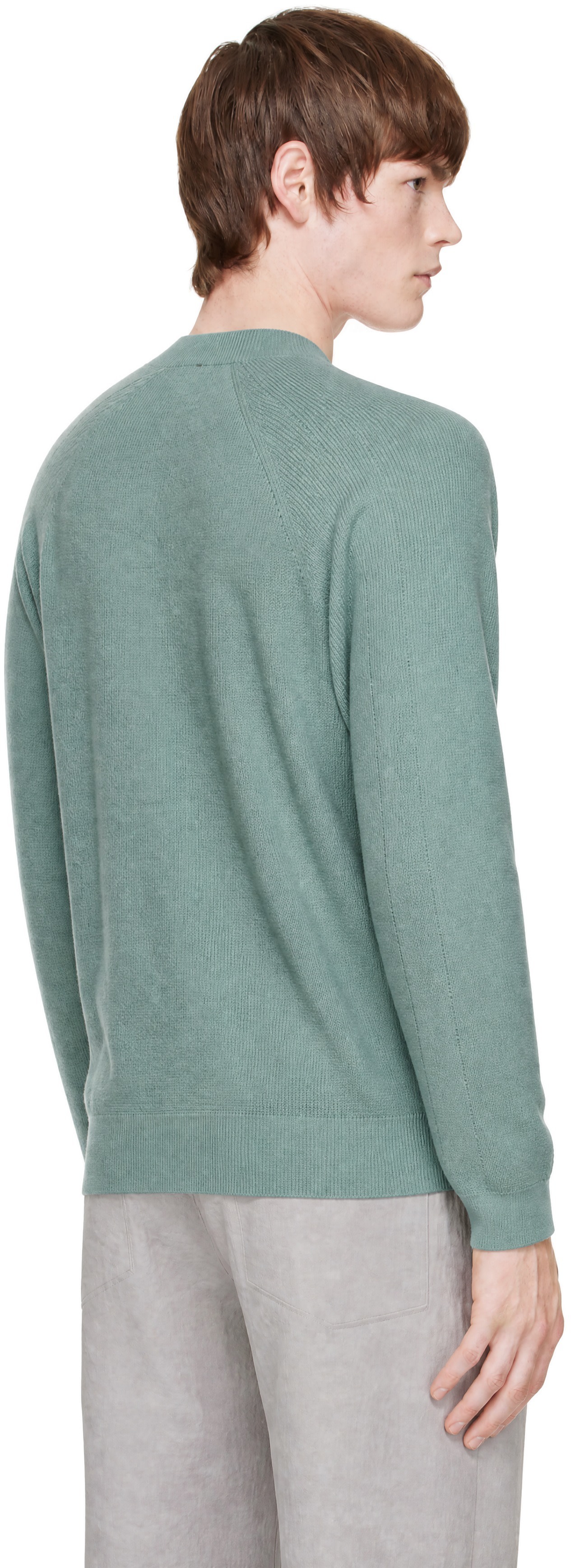 Veilance - Green Conic Wool Midlayer Sweater