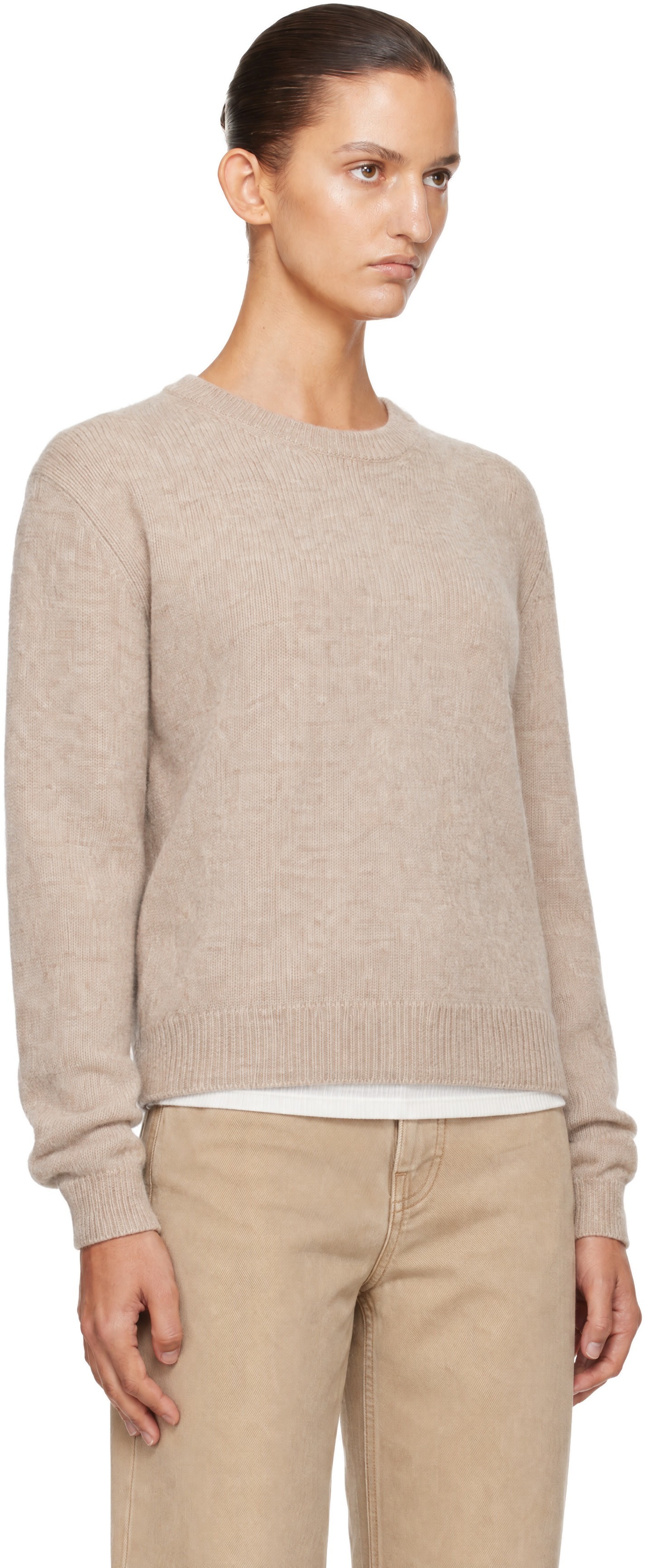 LE17SEPTEMBRE - Haut transformable Provence beige en tricot