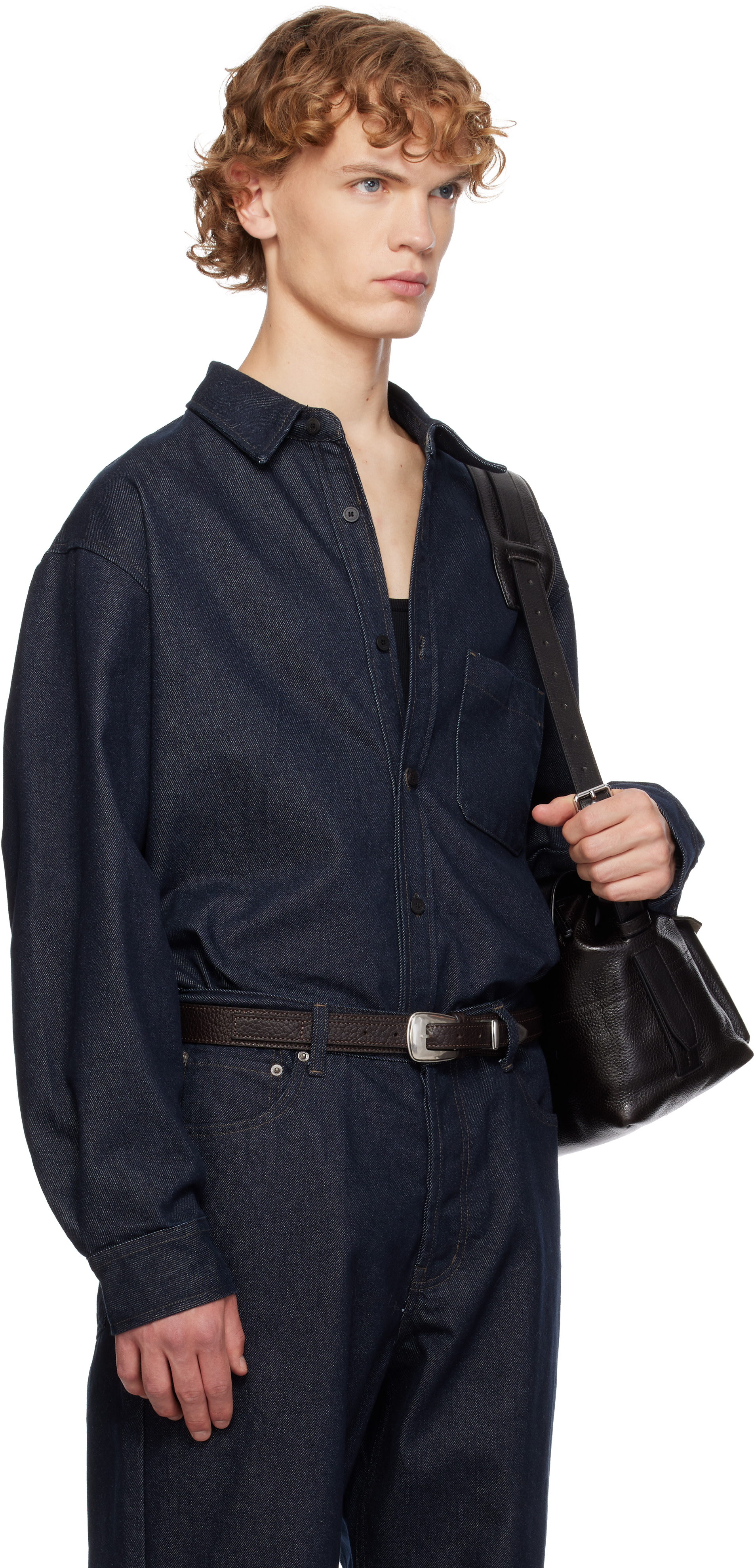 LE17SEPTEMBRE - Blue Denim Overshirt