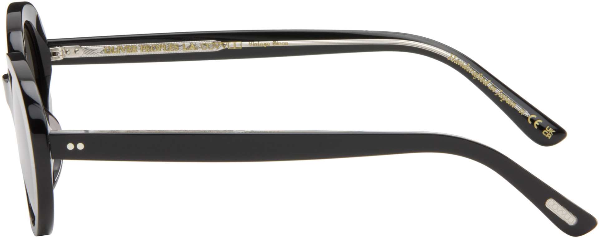 Oliver Peoples - 블랙 루마 선글라스